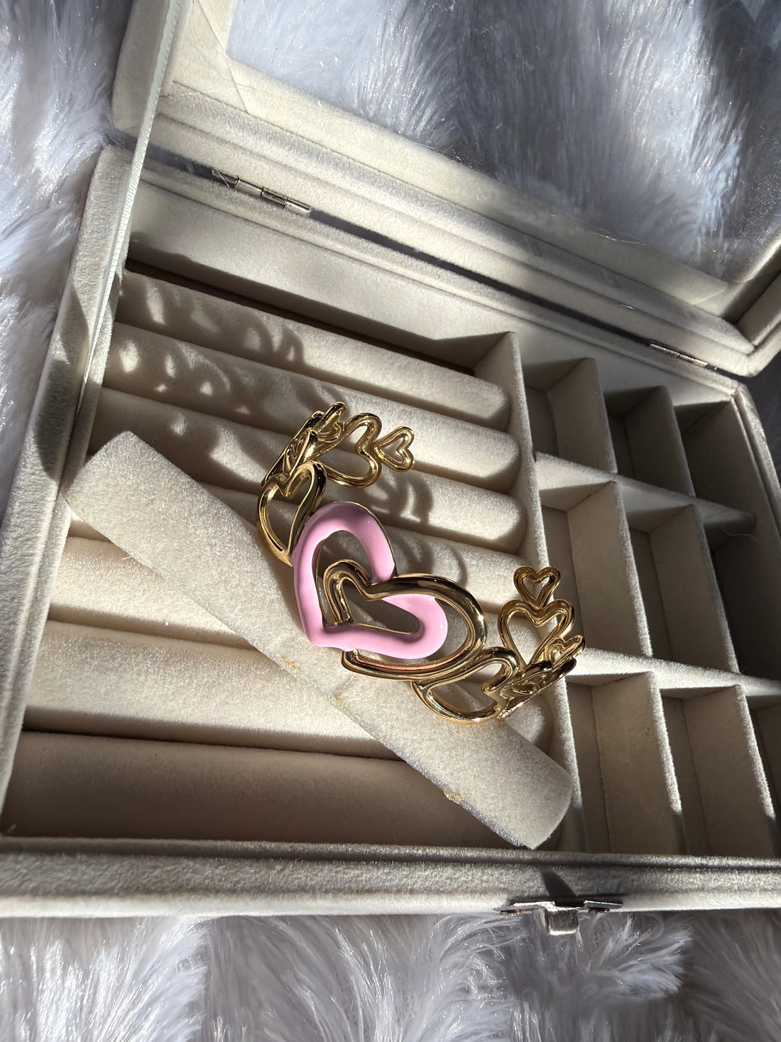 Pink Heart Handcuff