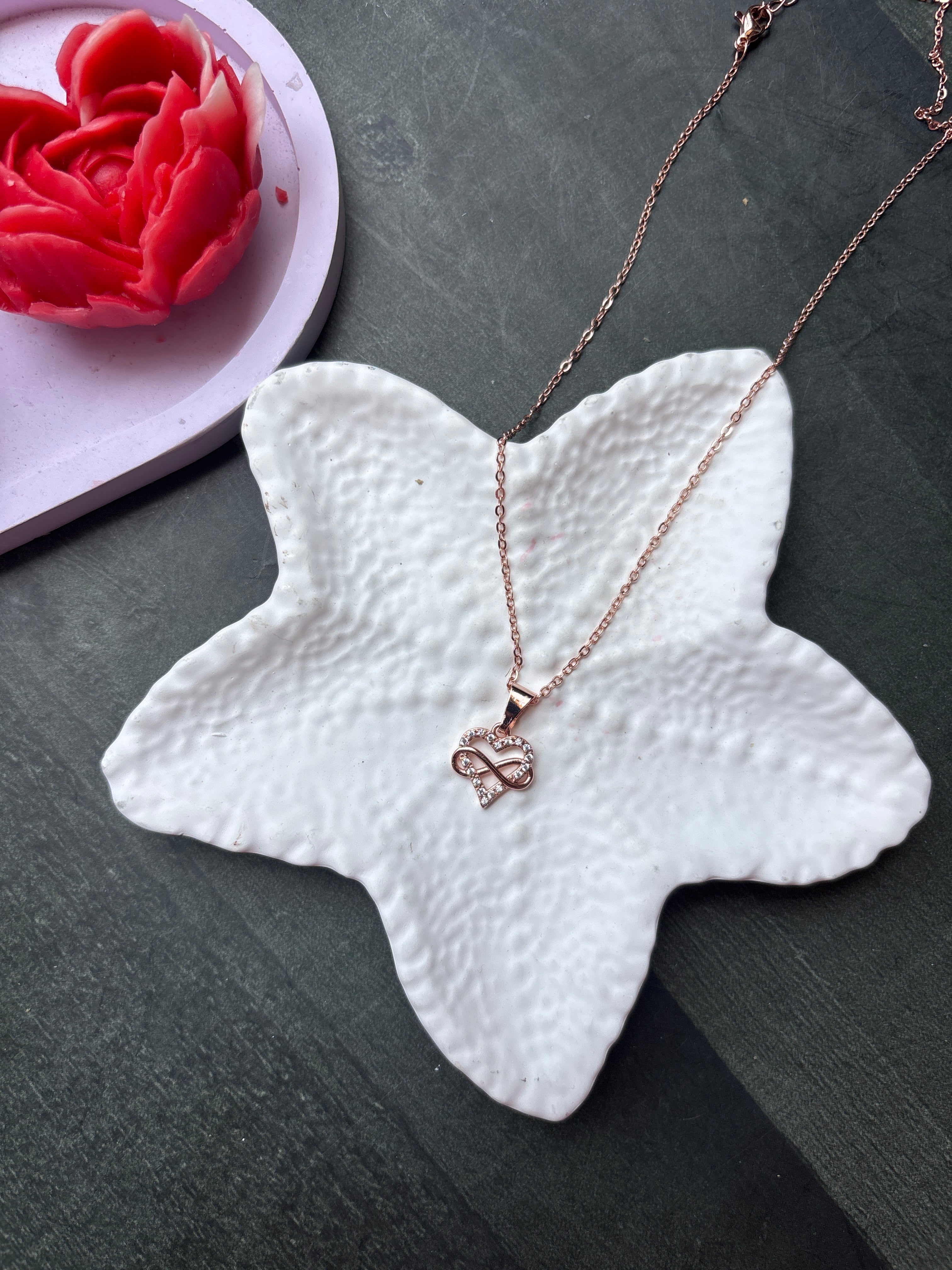 Infinity Heart Necklace