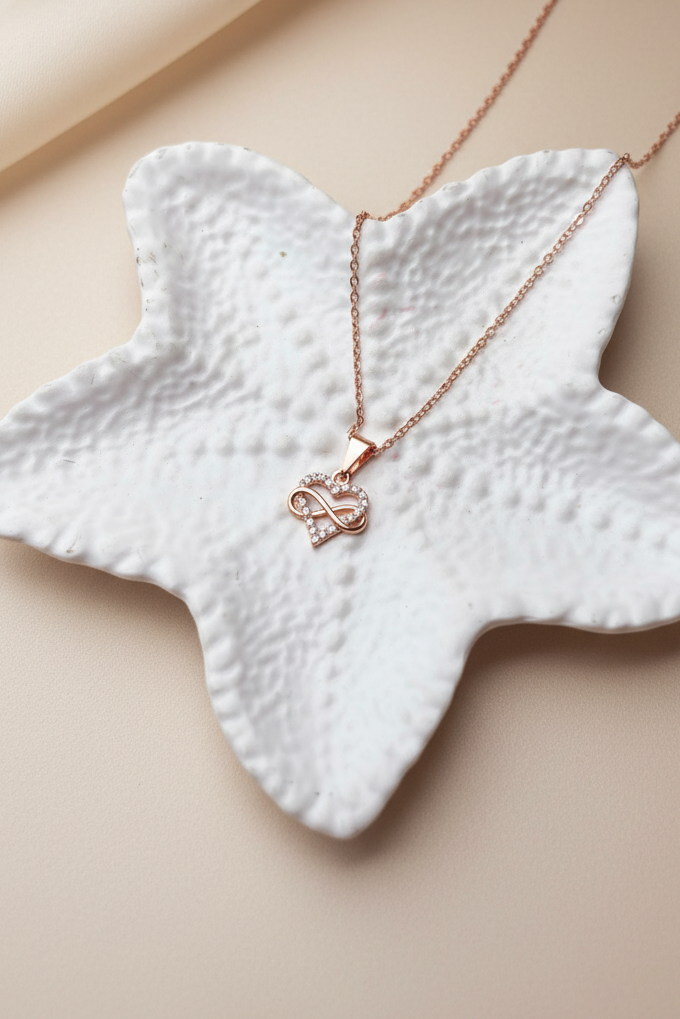 Infinity Heart Necklace