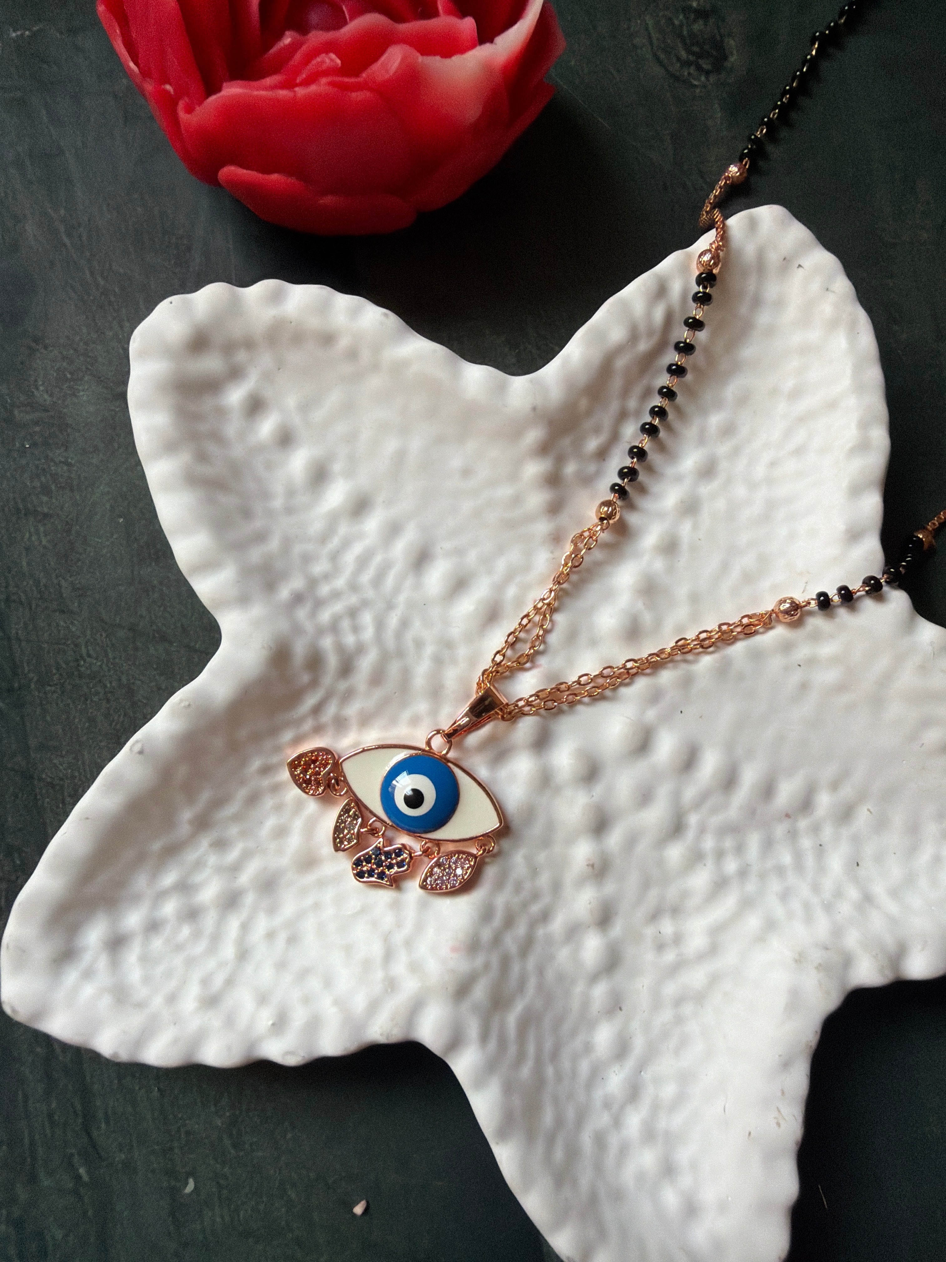 Evil Eye Charm Mangalsutra