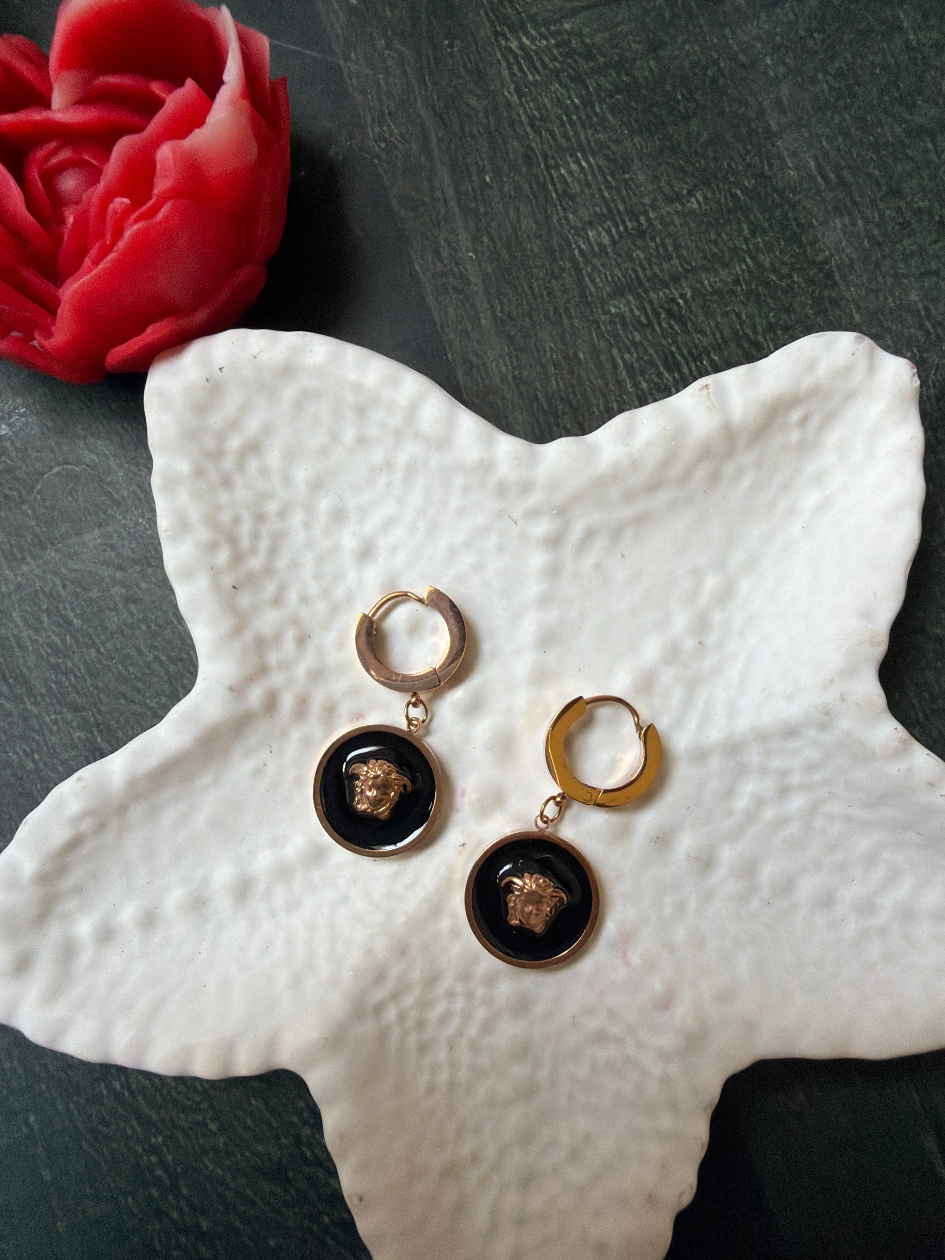 Black Queen Earrings