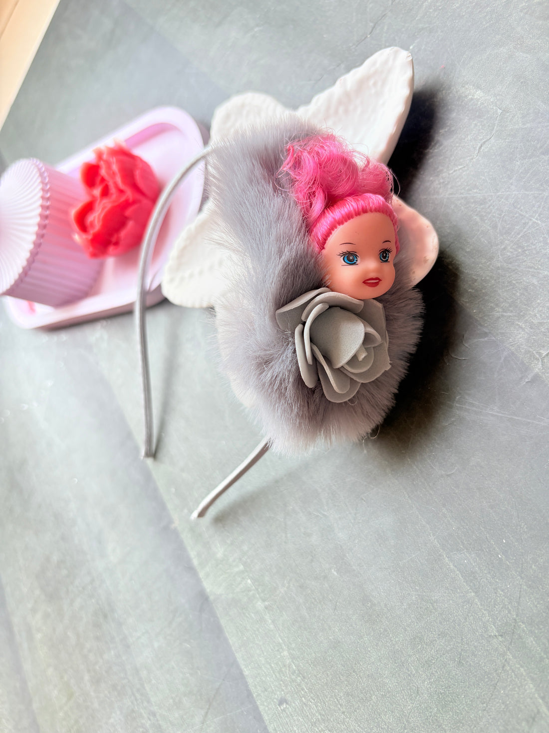 Barbie Pop Hairpin Grey