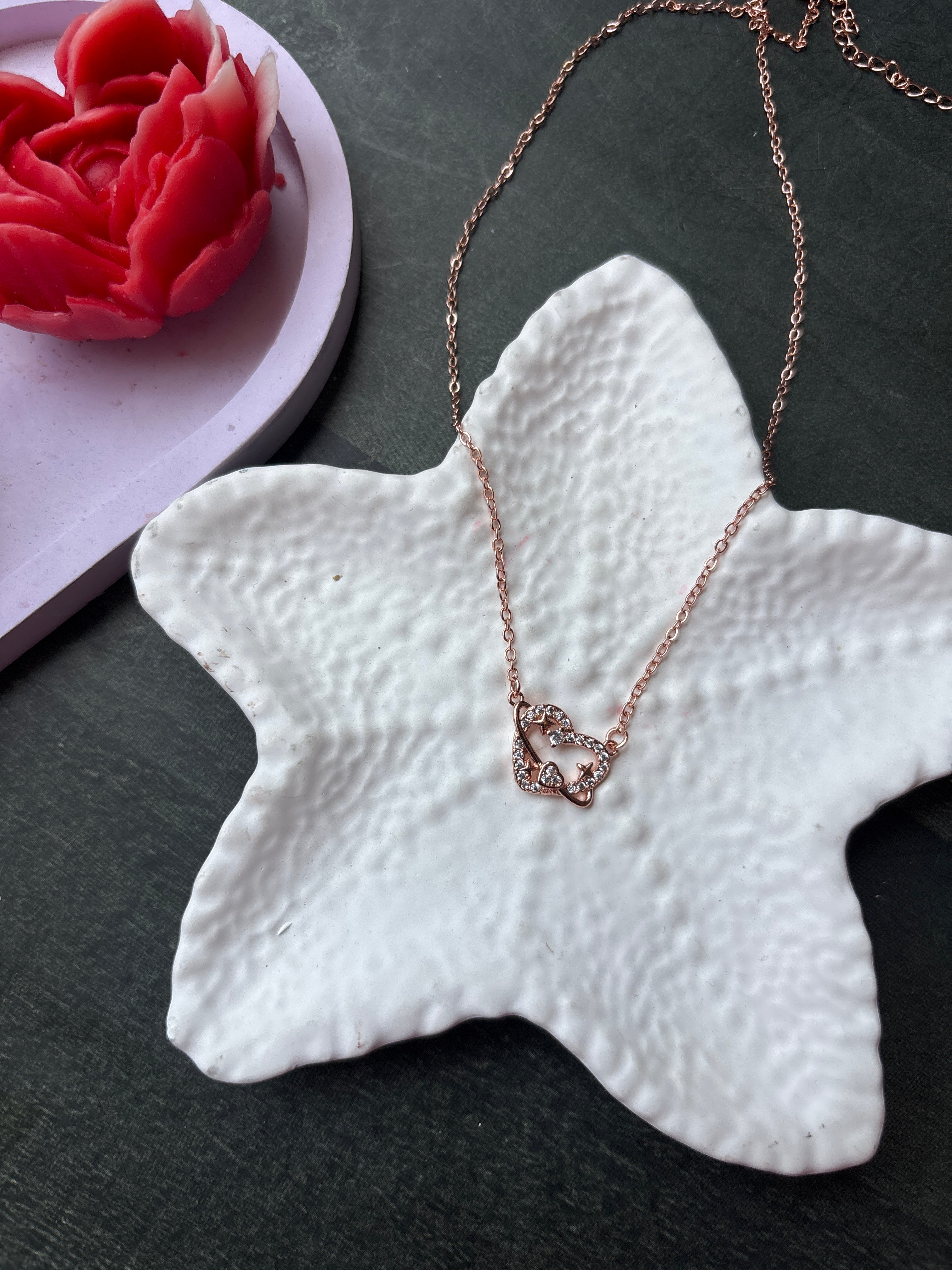 Cloud Heart Necklace