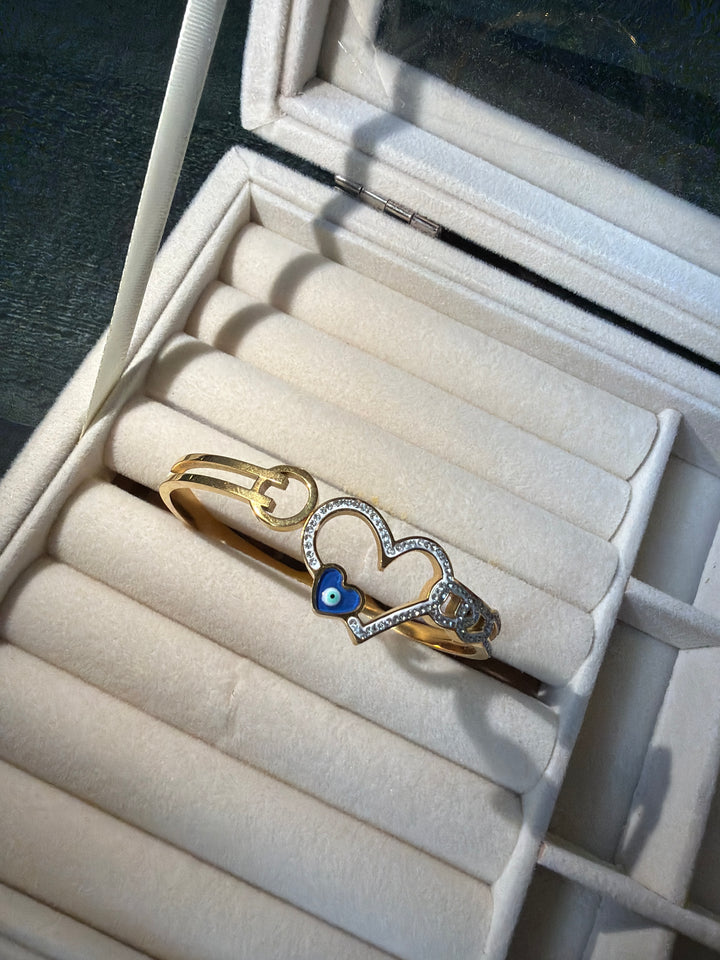 Heart Shield Nazar Bracelet