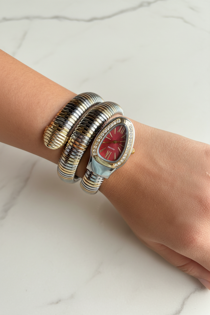 Red Dial Snack Watch