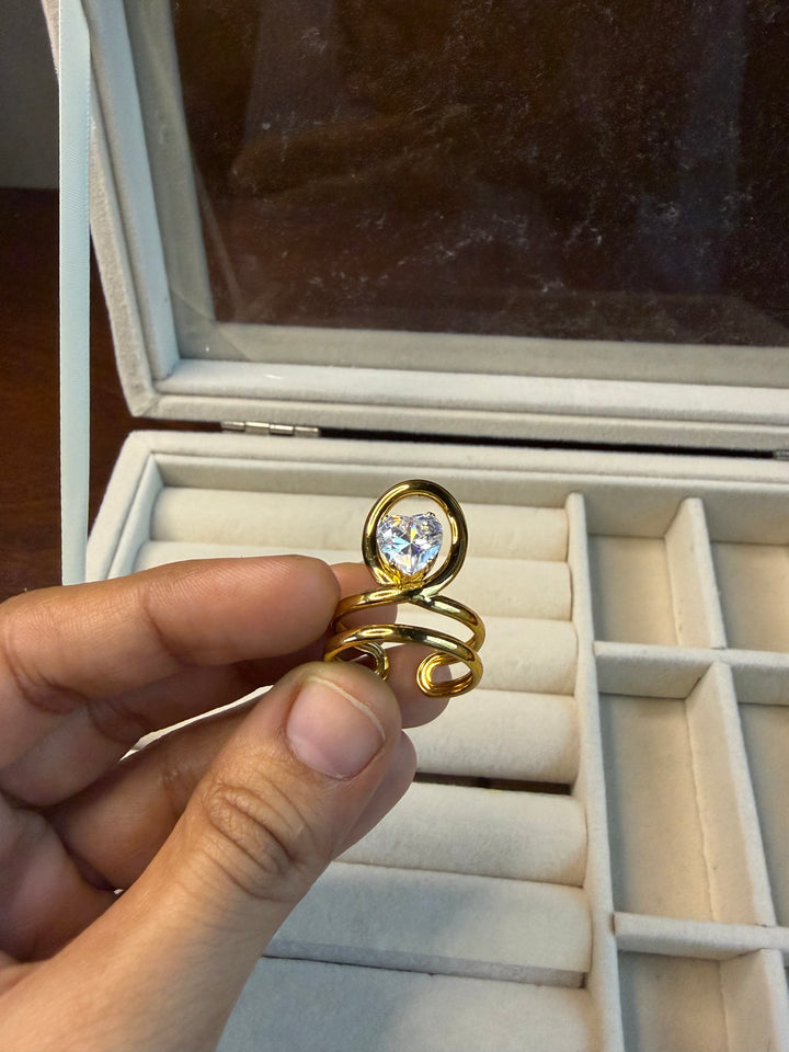 Heart Loop Ring