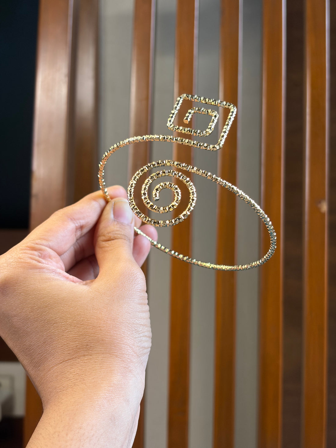 Infinity Spiral Arm Cuff