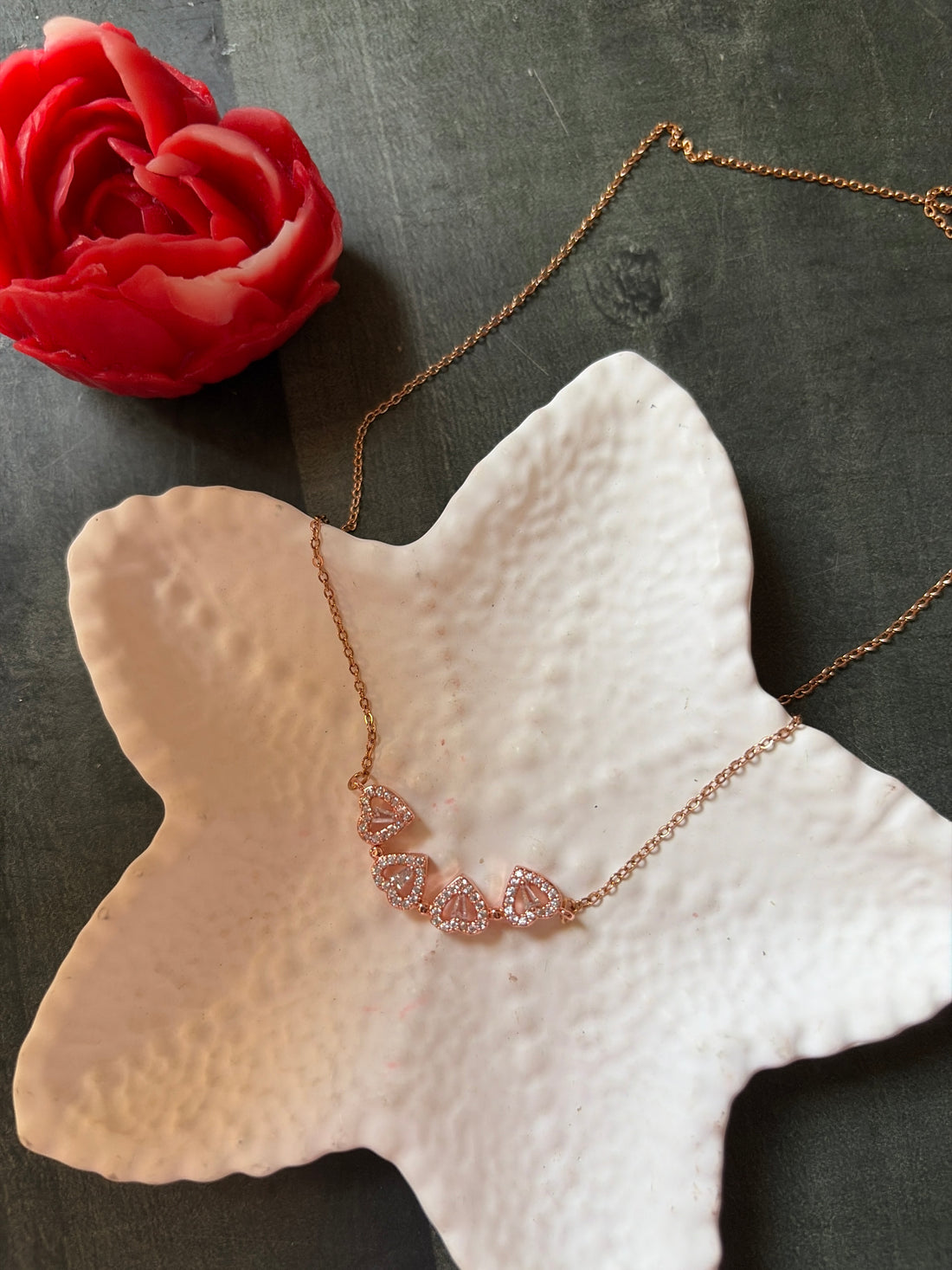 Heart Folding Necklace