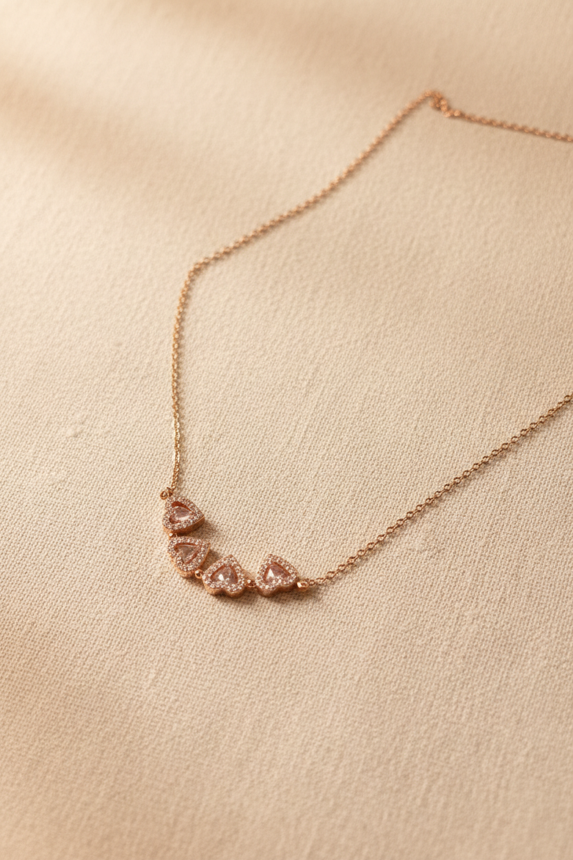 Heart Folding Necklace