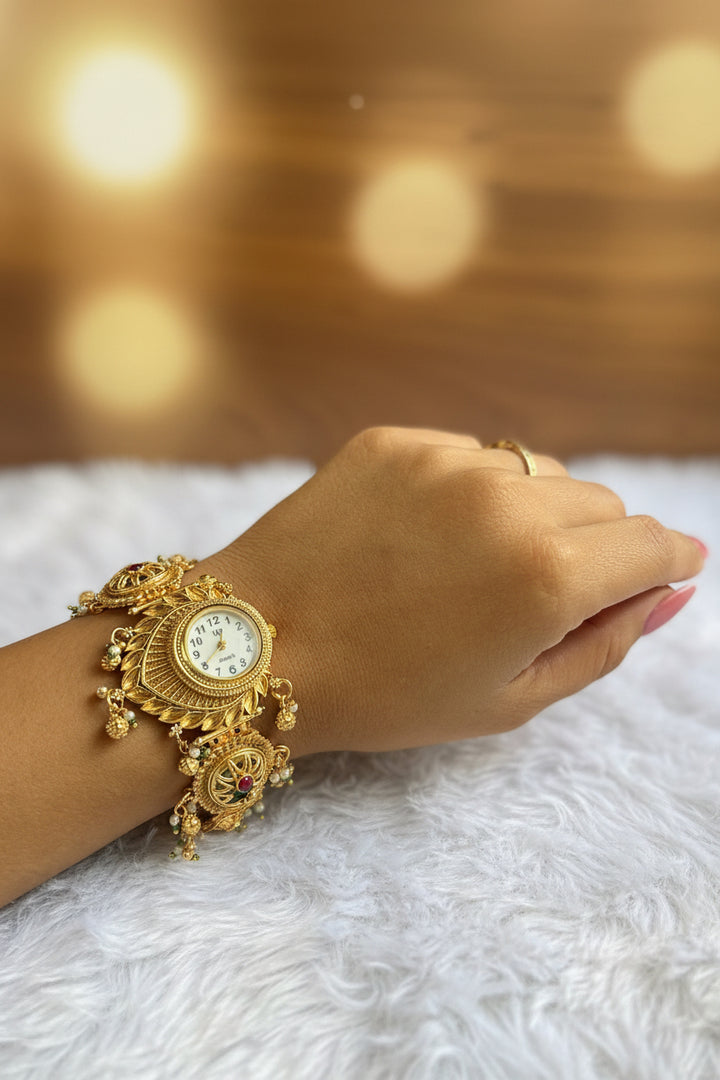 Green stone Heritage watch