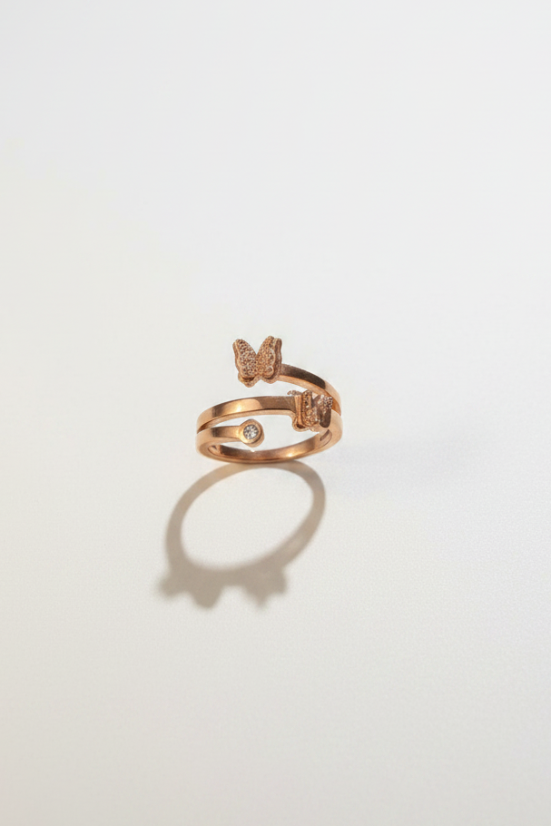 Butterfly Glow Ring
