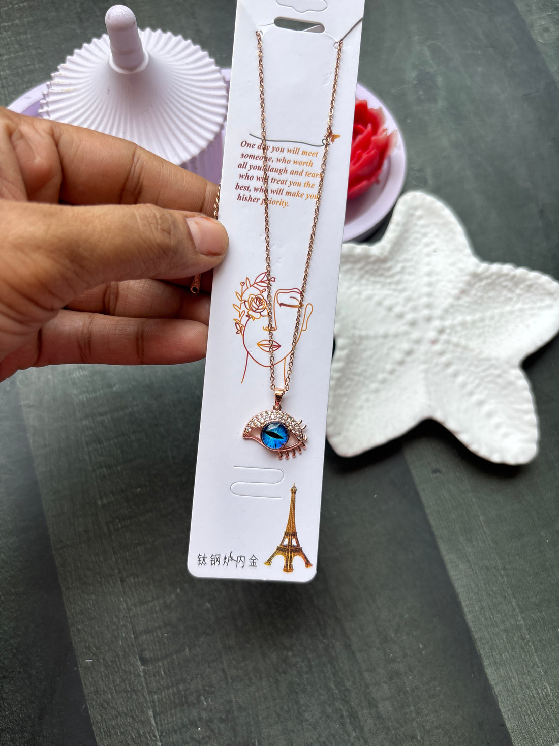 Blue Aura Necklace