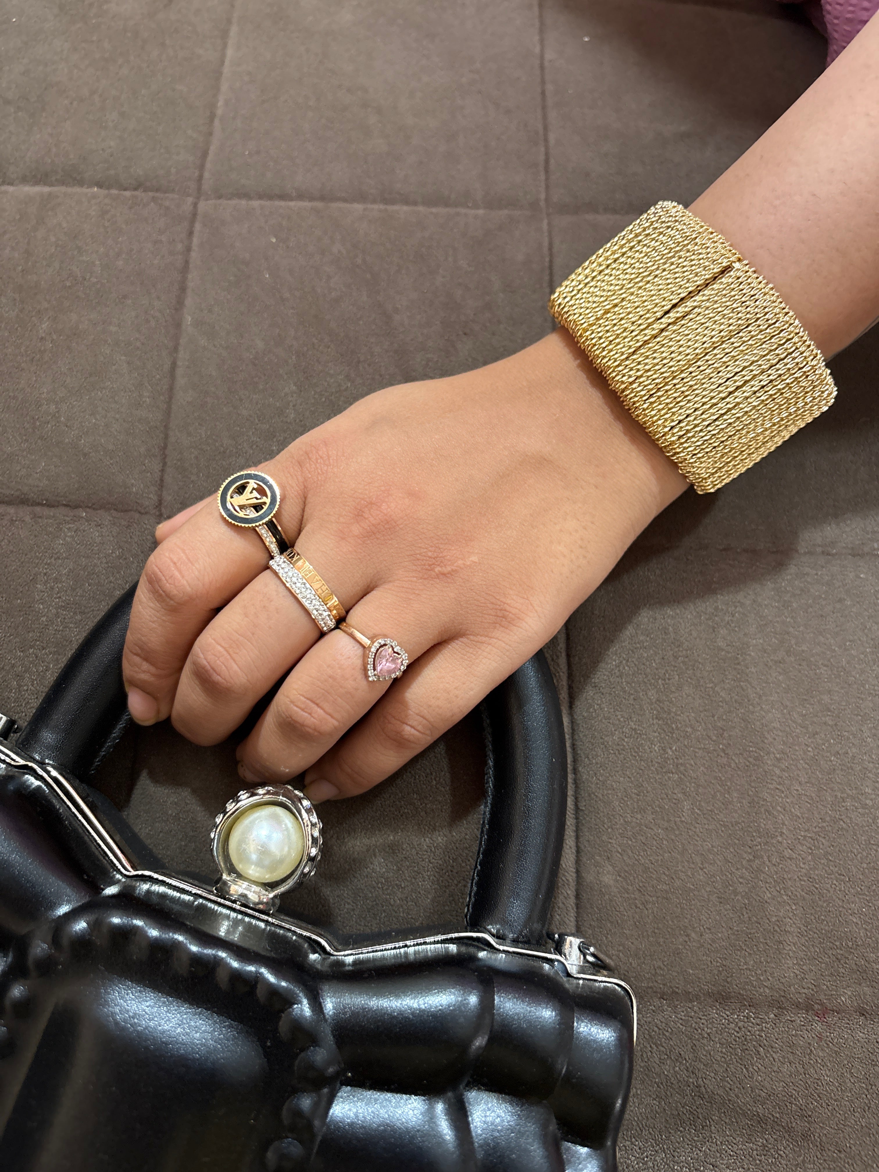 Golden Straps Handcuff