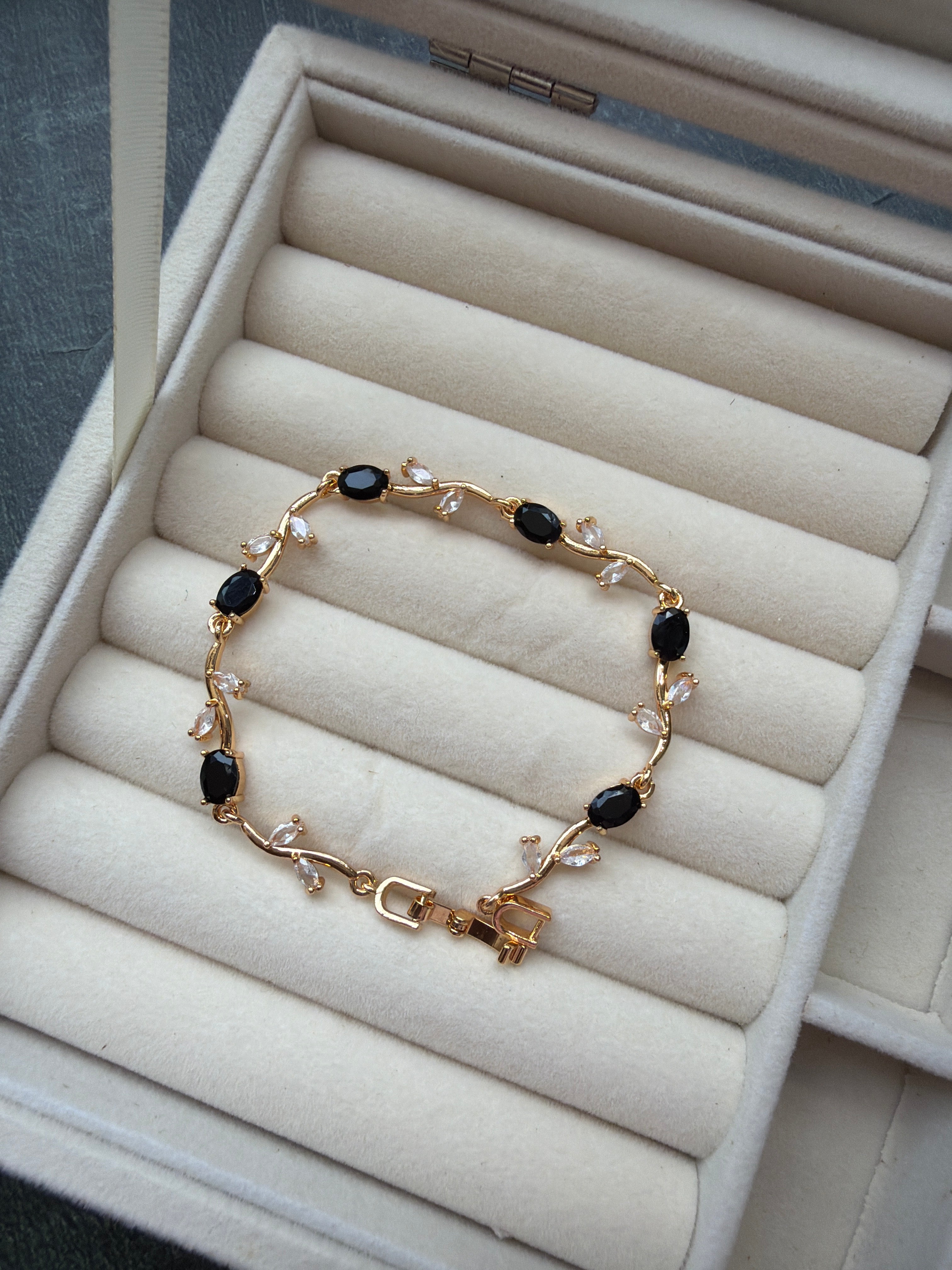 Black Tulip Bracelet