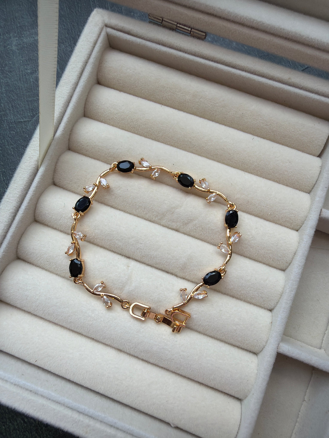 Black Tulip Bracelet