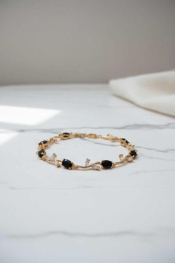 Black Tulip Bracelet