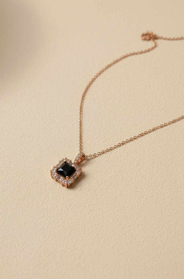 Black Glam Necklace
