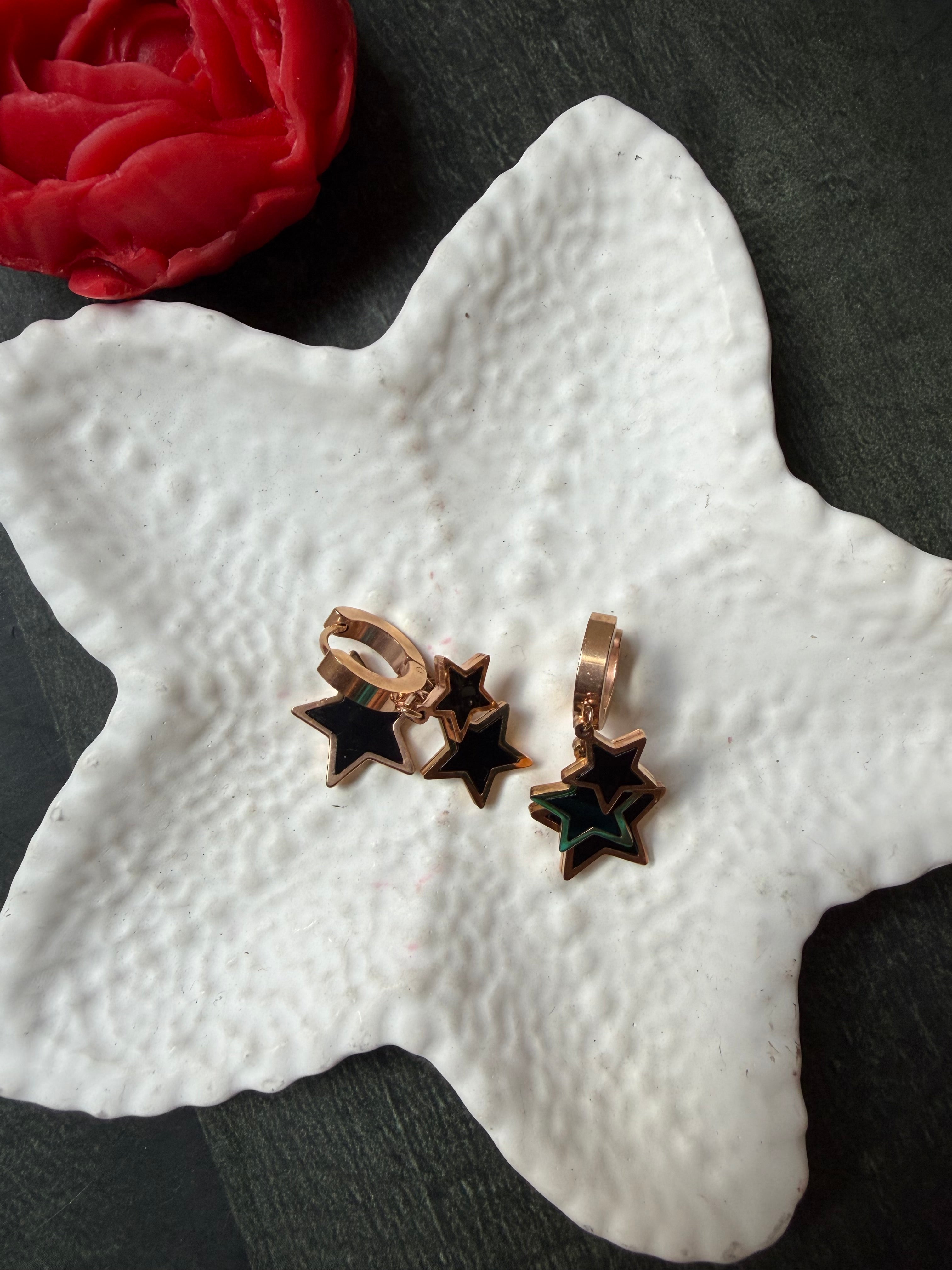 Midnight Star Earrings