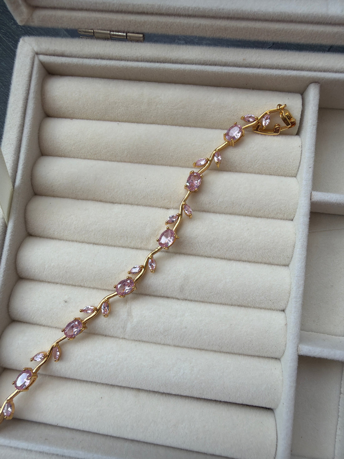 Pink Tulip Bracelet
