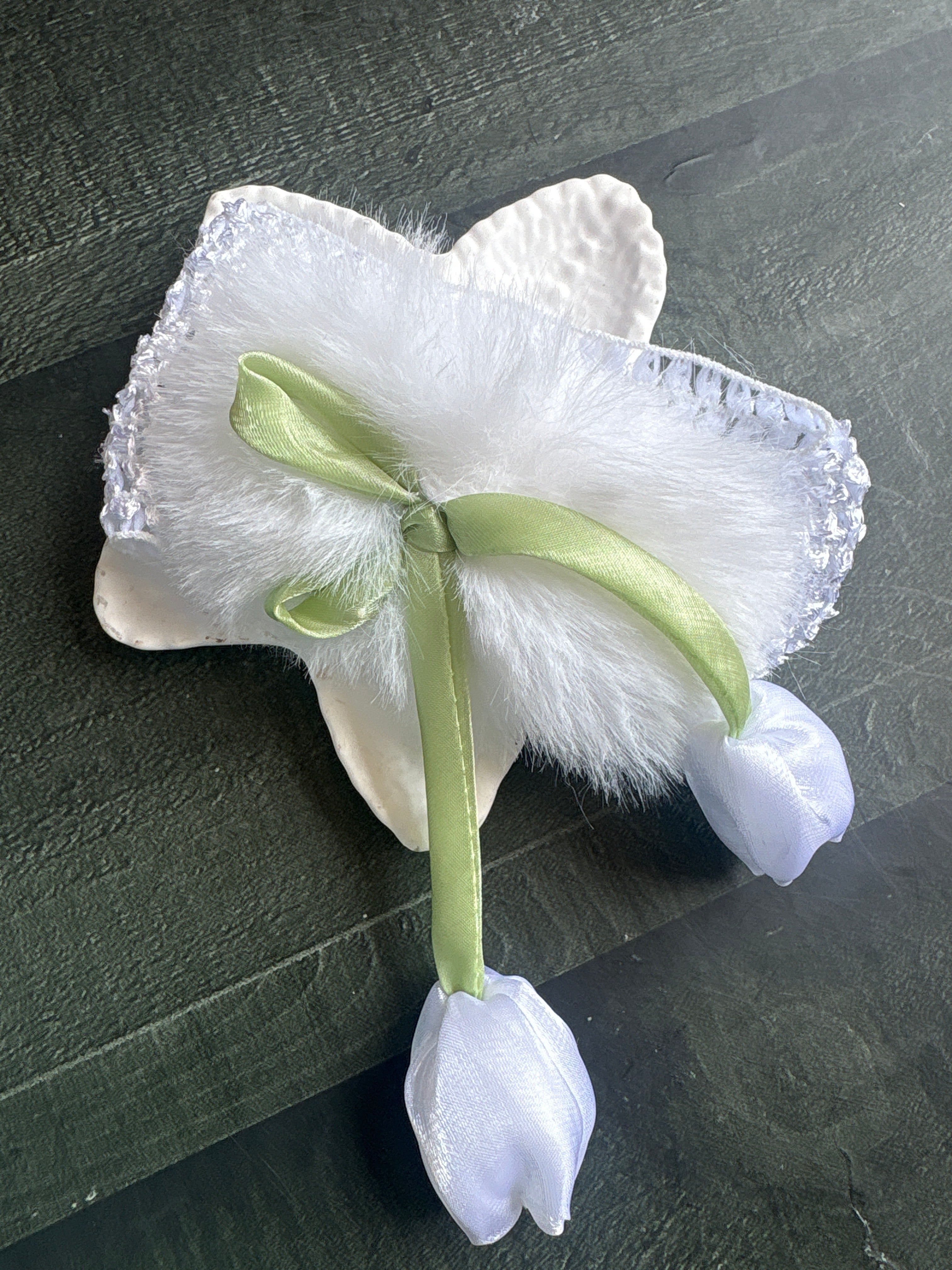 Snow Tulip Headband