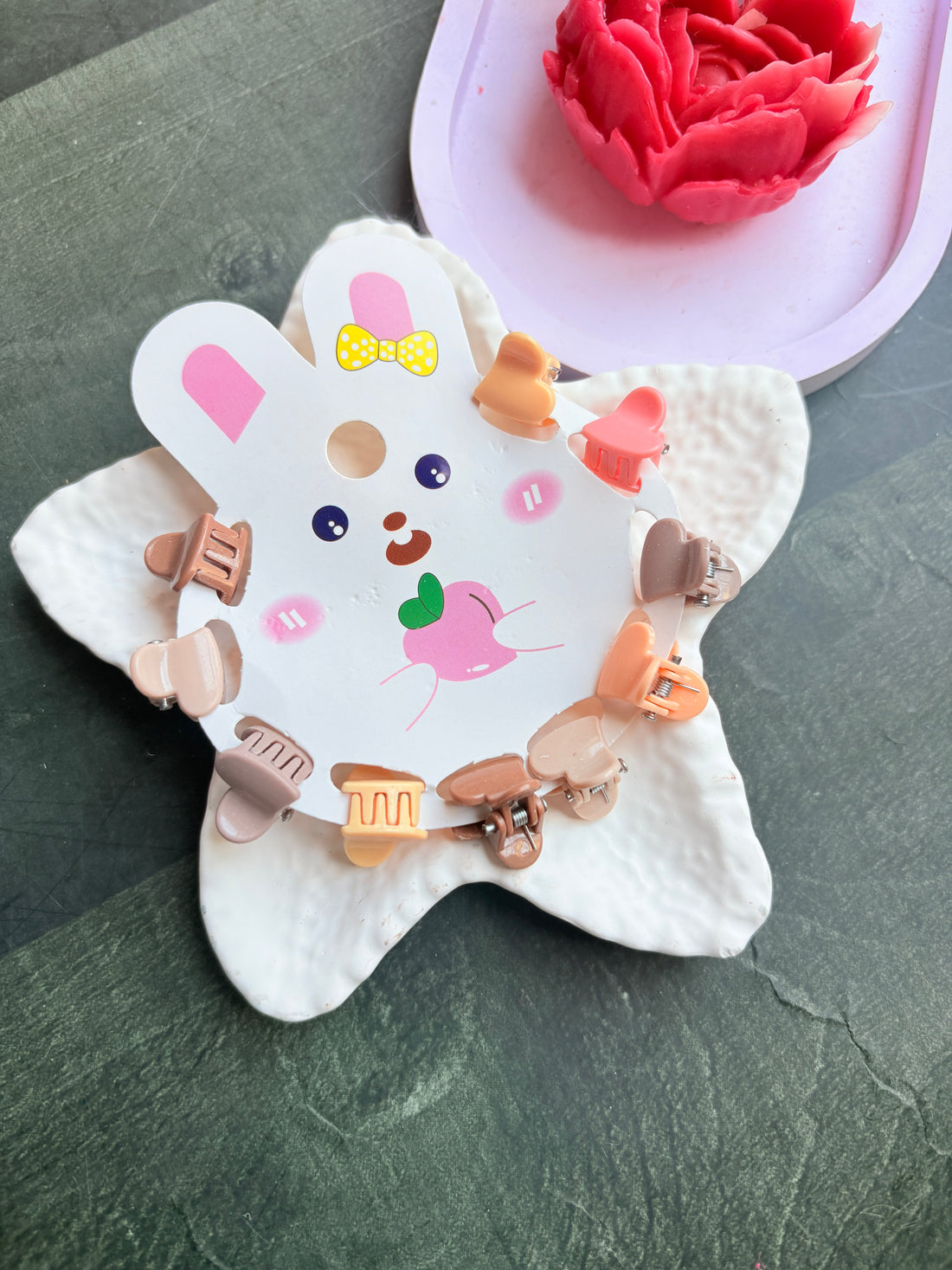 Heart Mini Claw Hair Clip