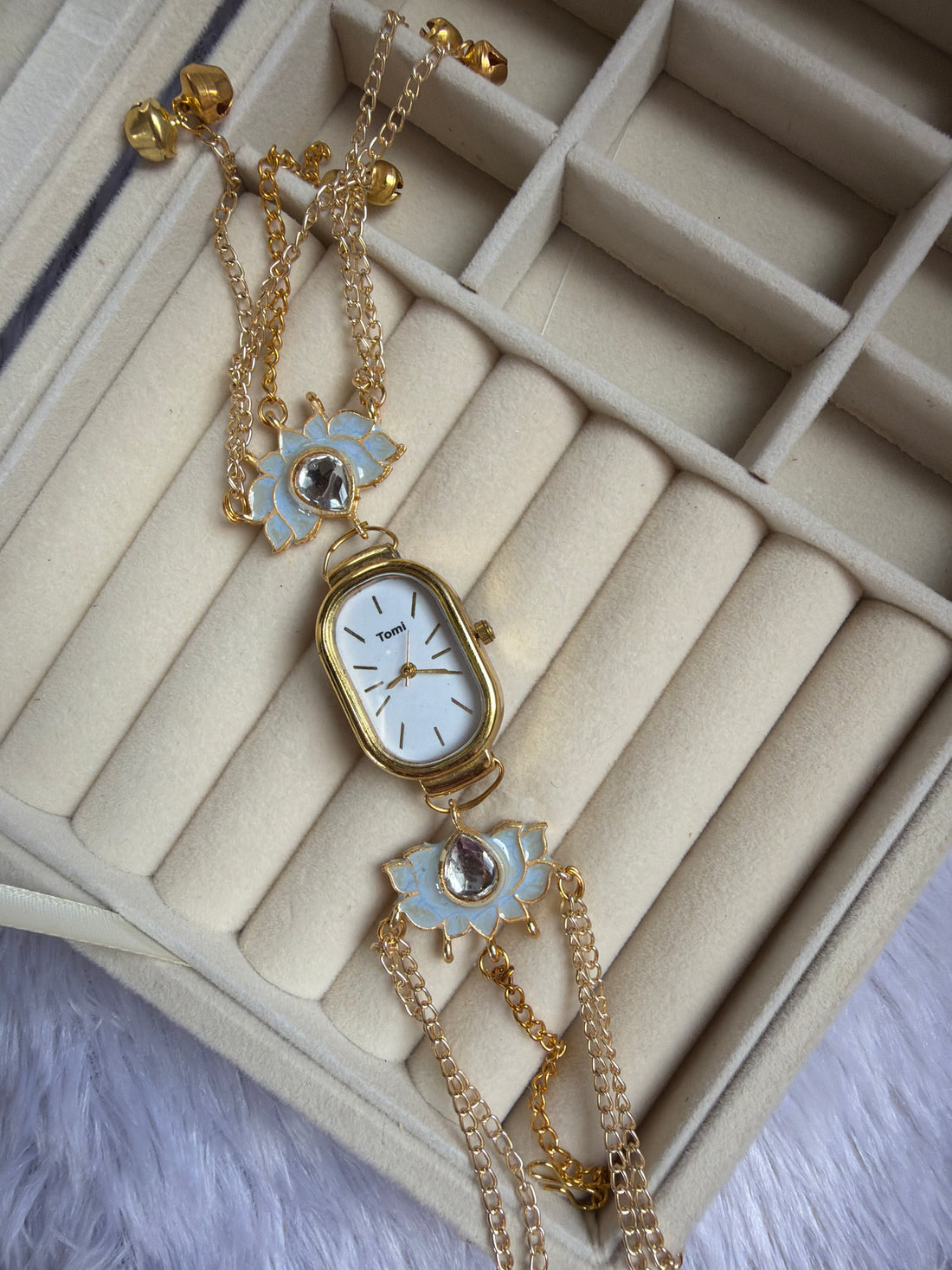 Lotus Bloom Kashmiri Watch