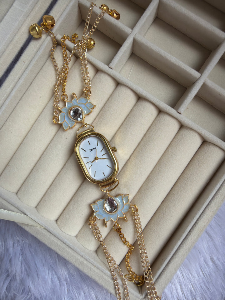 Lotus Bloom Kashmiri Watch