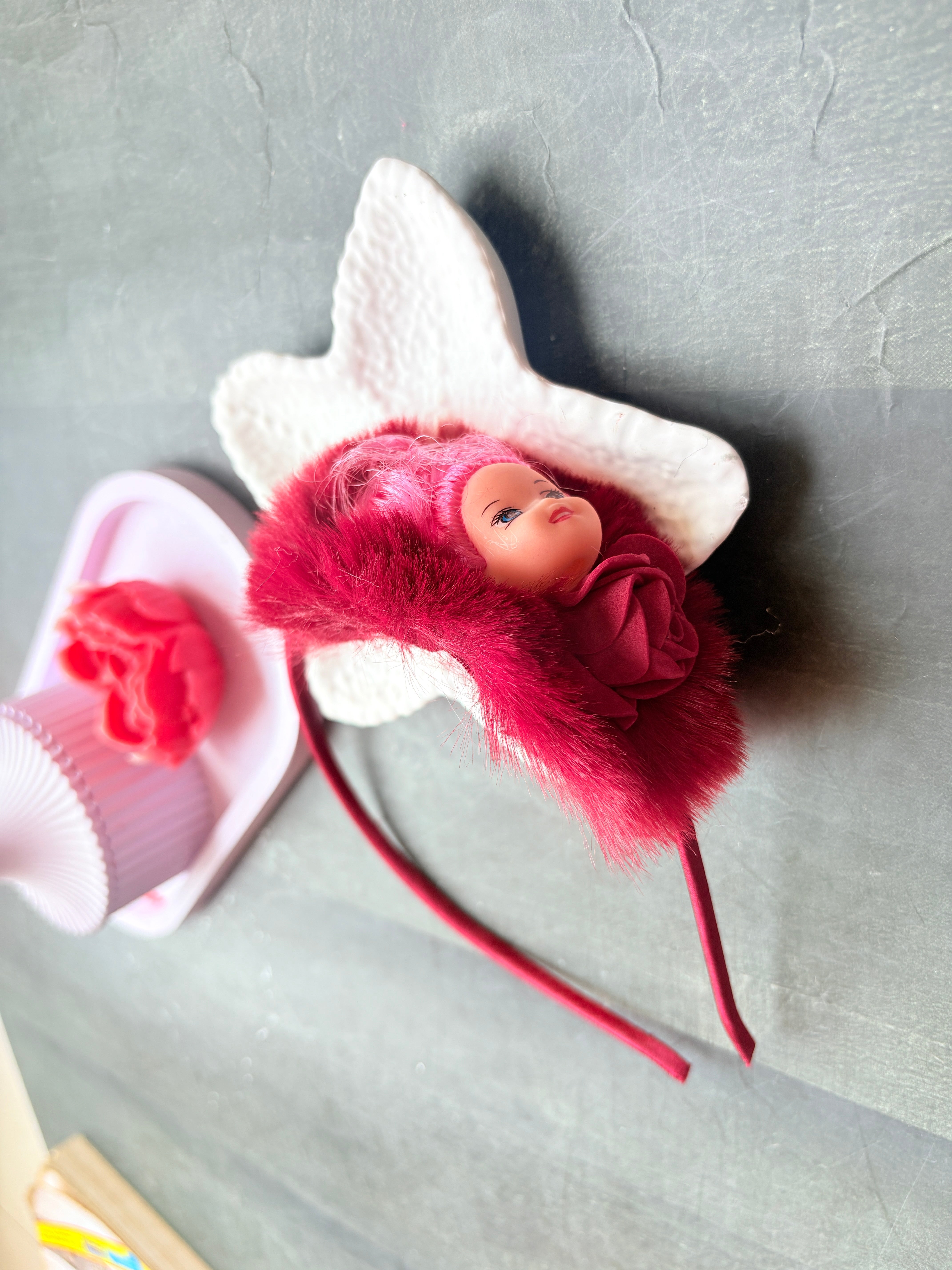 Barbie Pop Hairpin Red