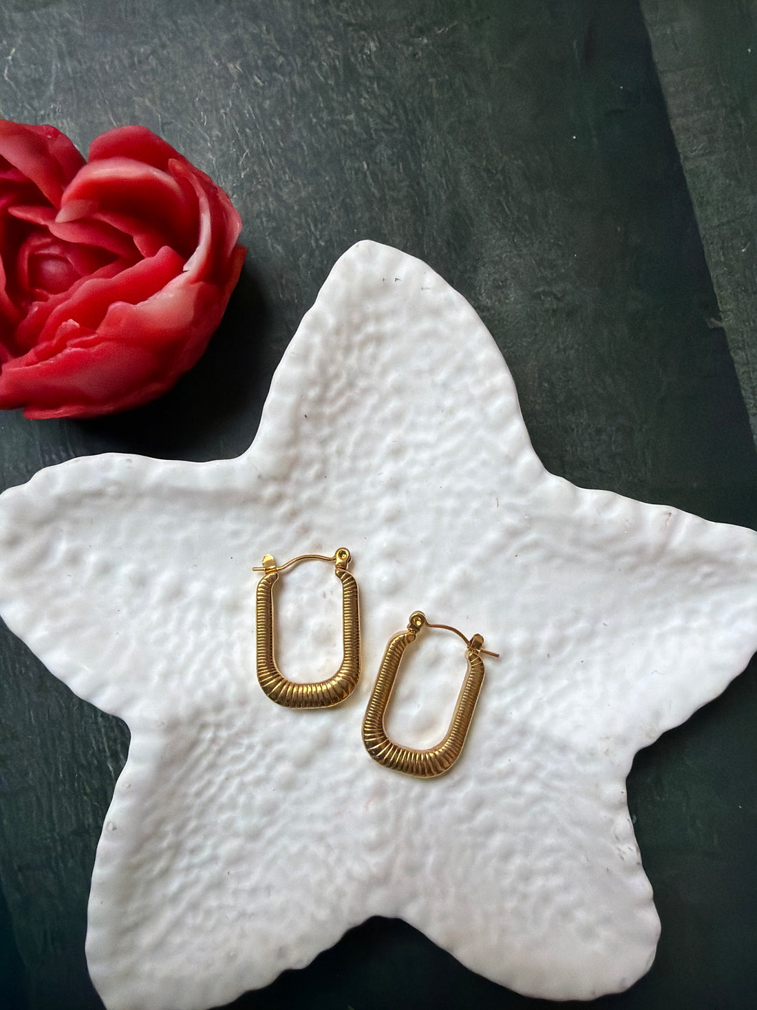 Spiral Luxe Hoops