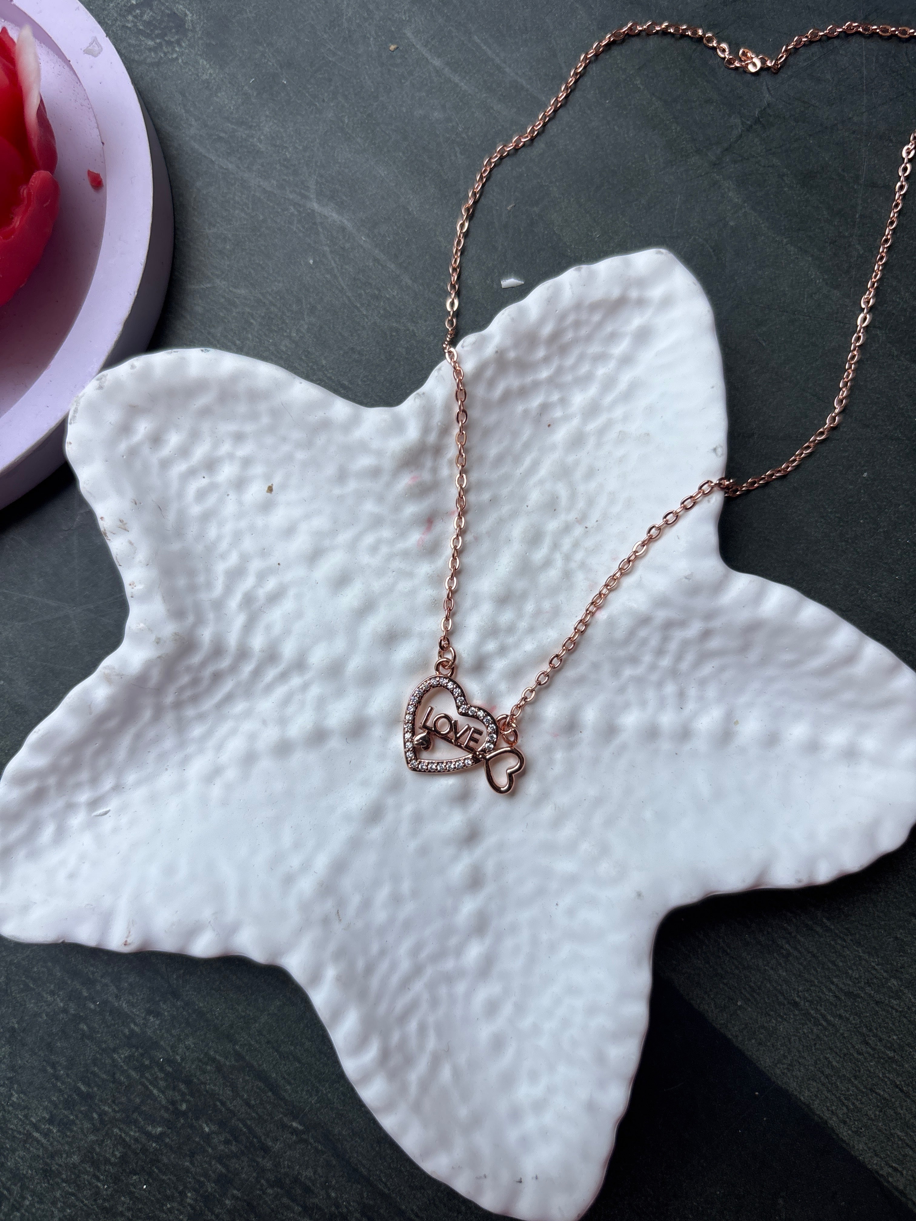 Love Key Necklace