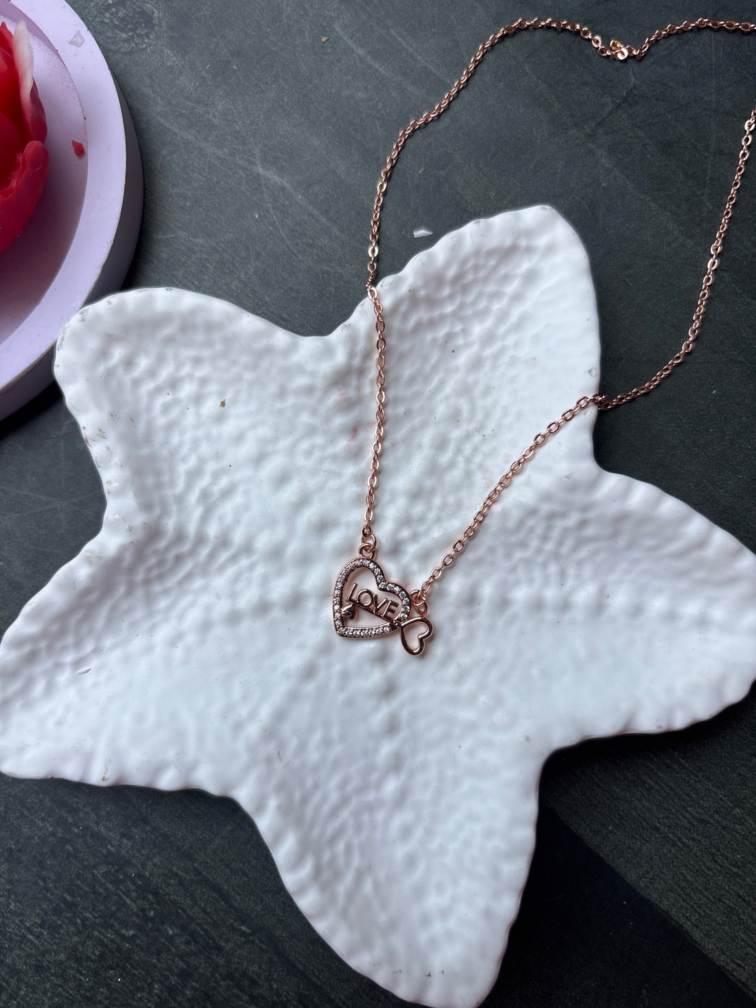 Love Key Necklace