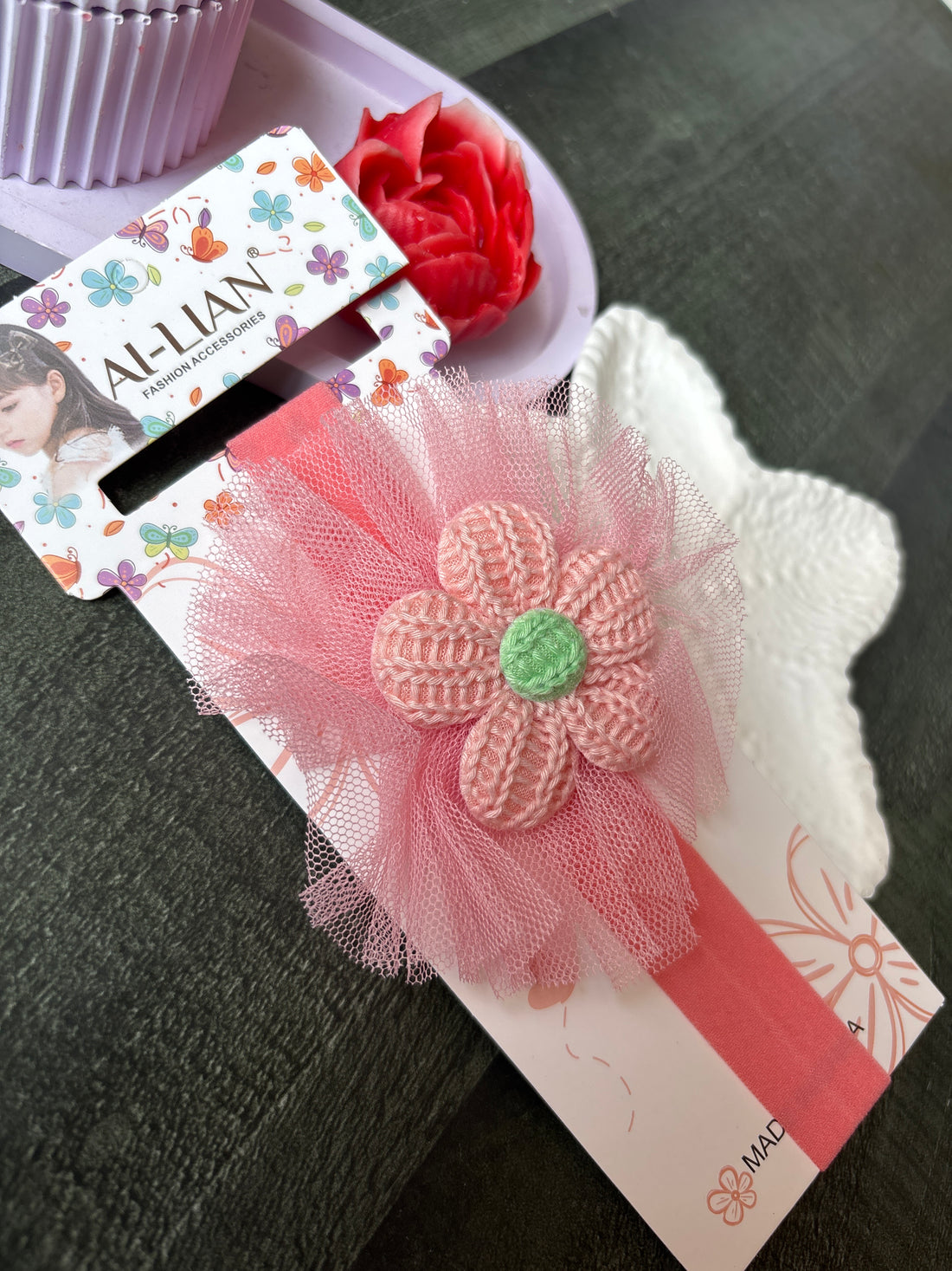 Floral Princess Hairband Pink