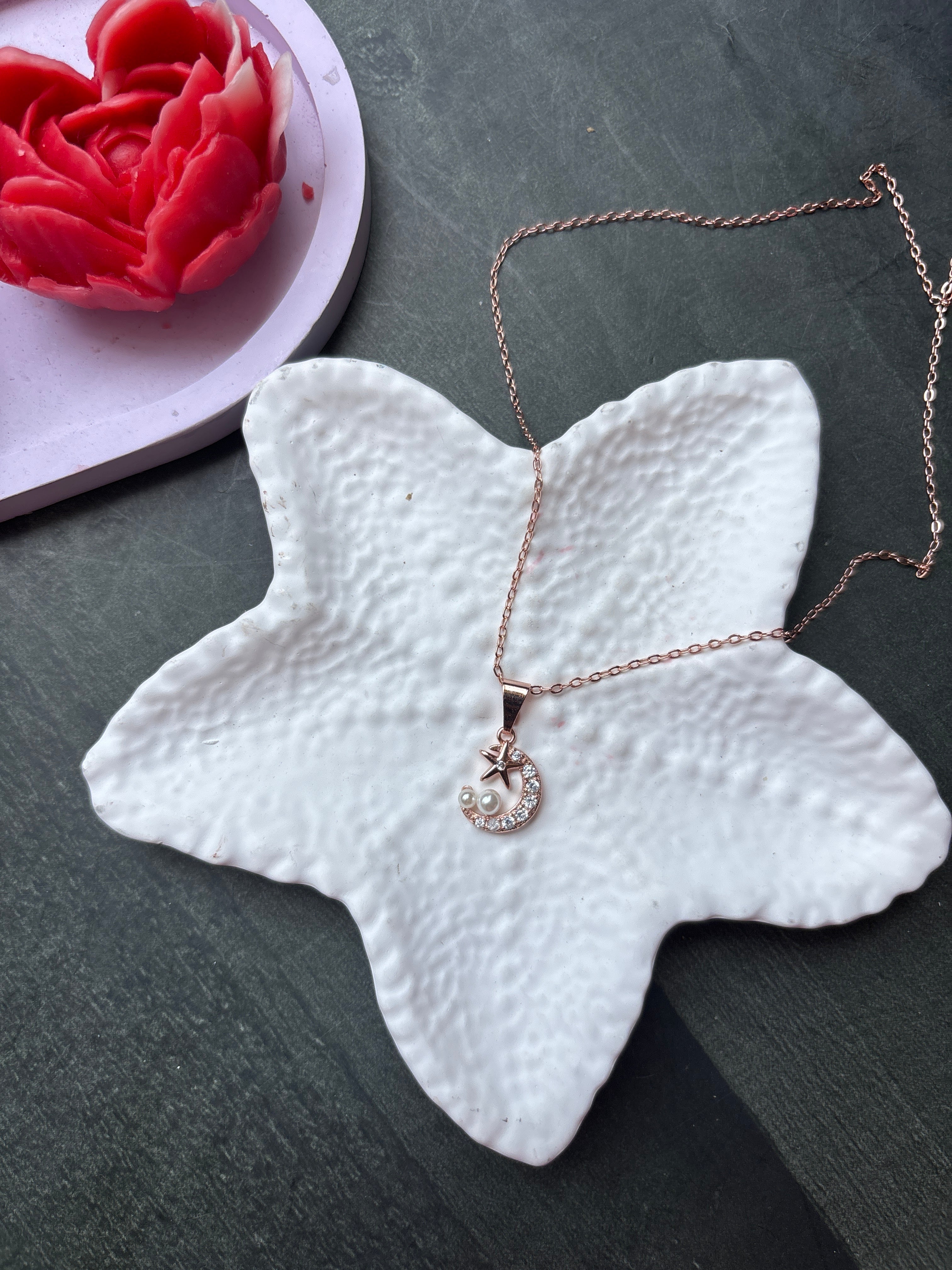 Star Moon Necklace