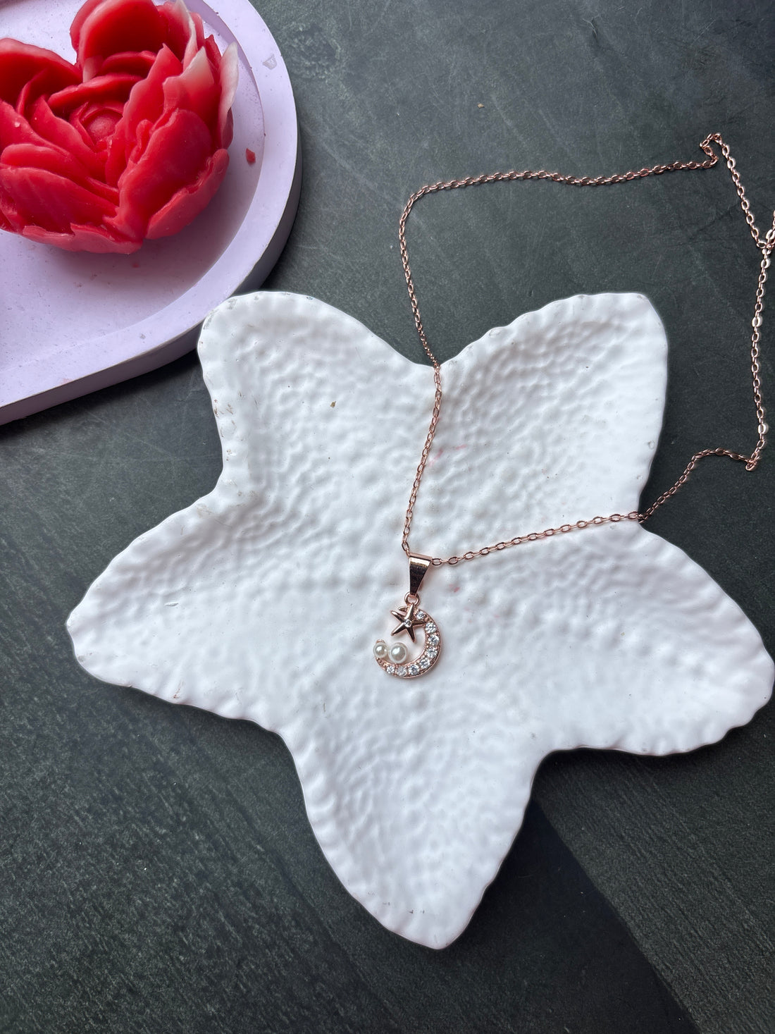 Star Moon Necklace