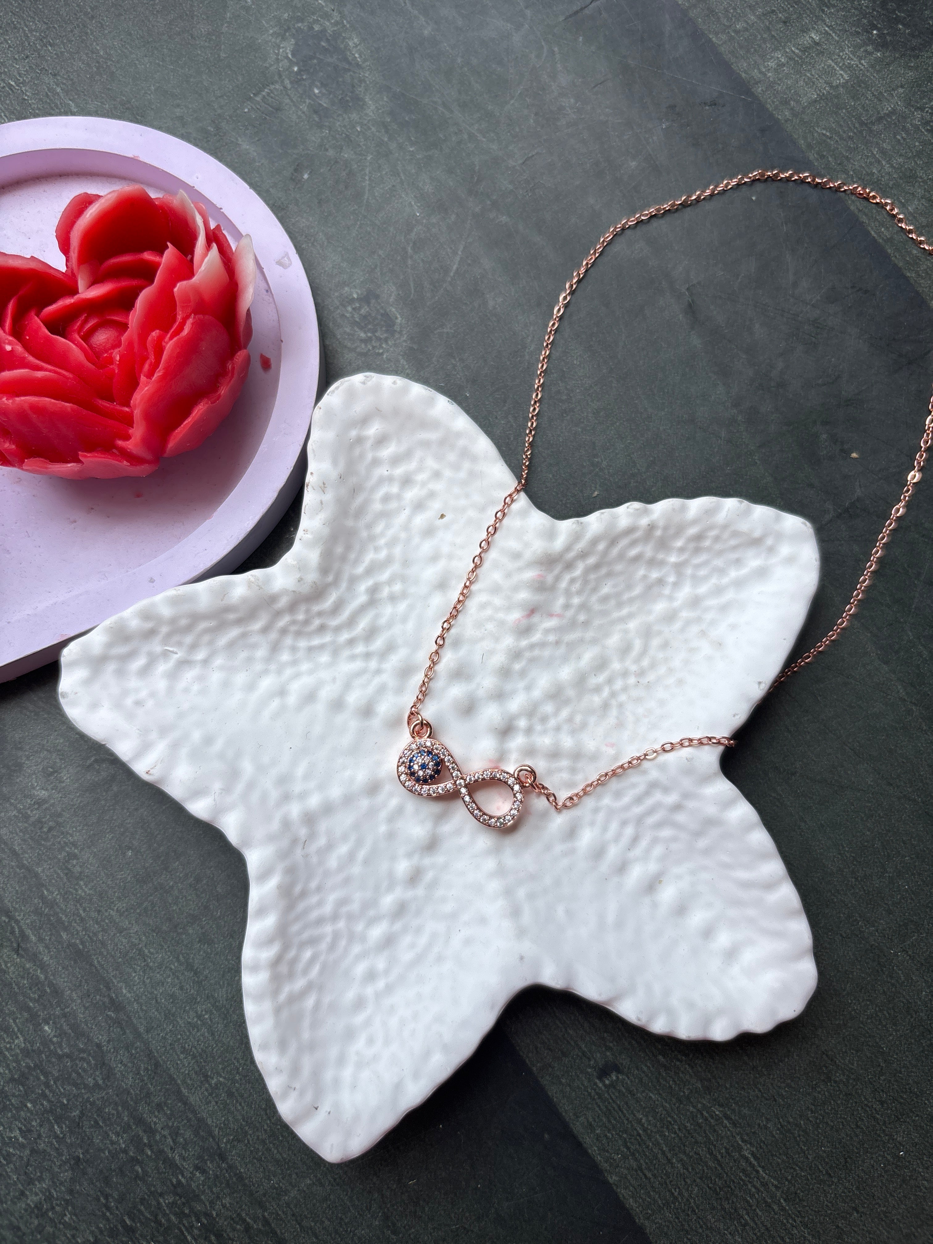 Infinity Eye Necklace