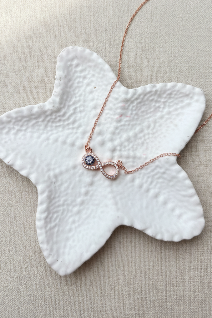 Infinity Eye Necklace