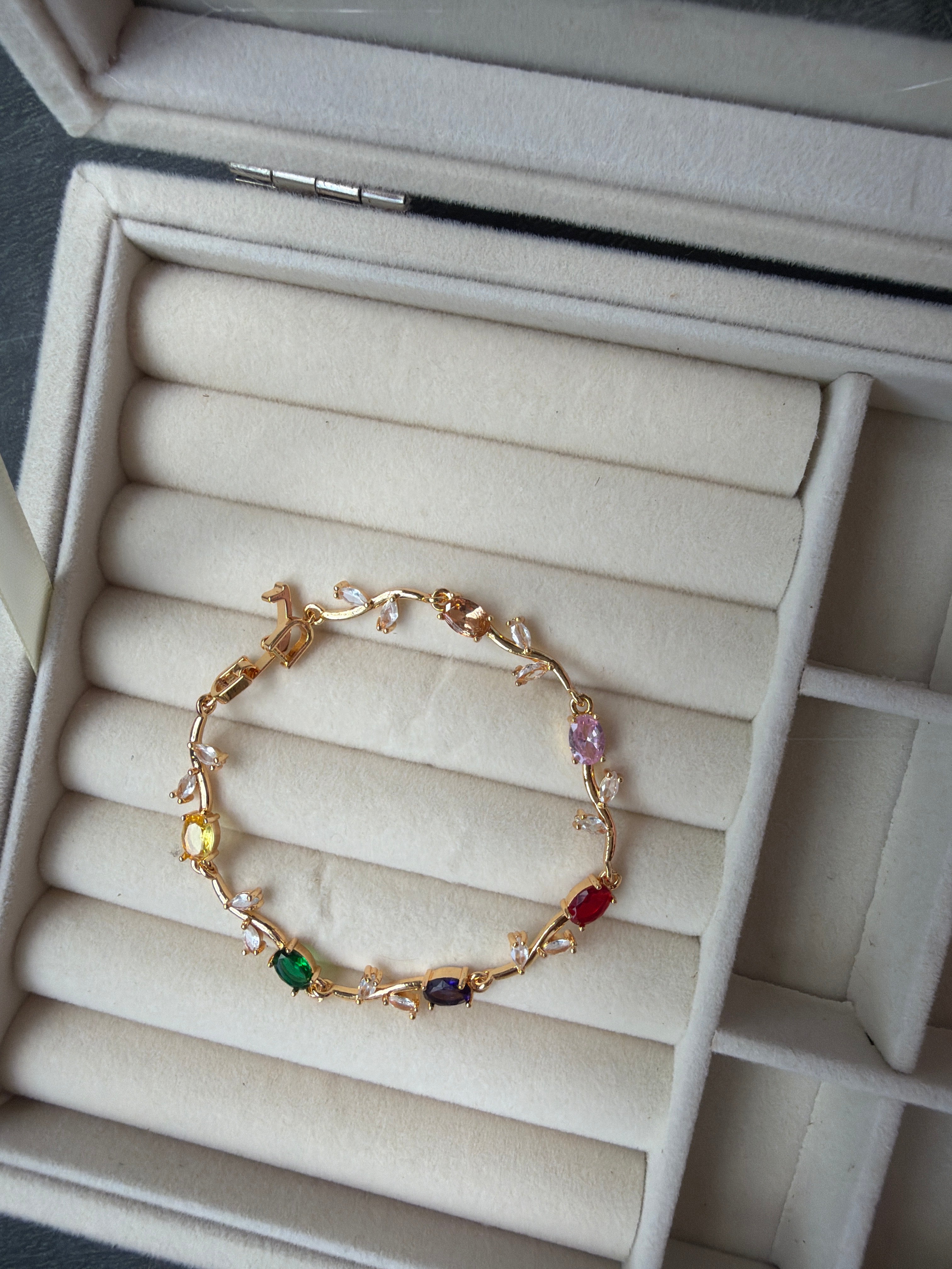 Multi Colour Tulip Bracelet