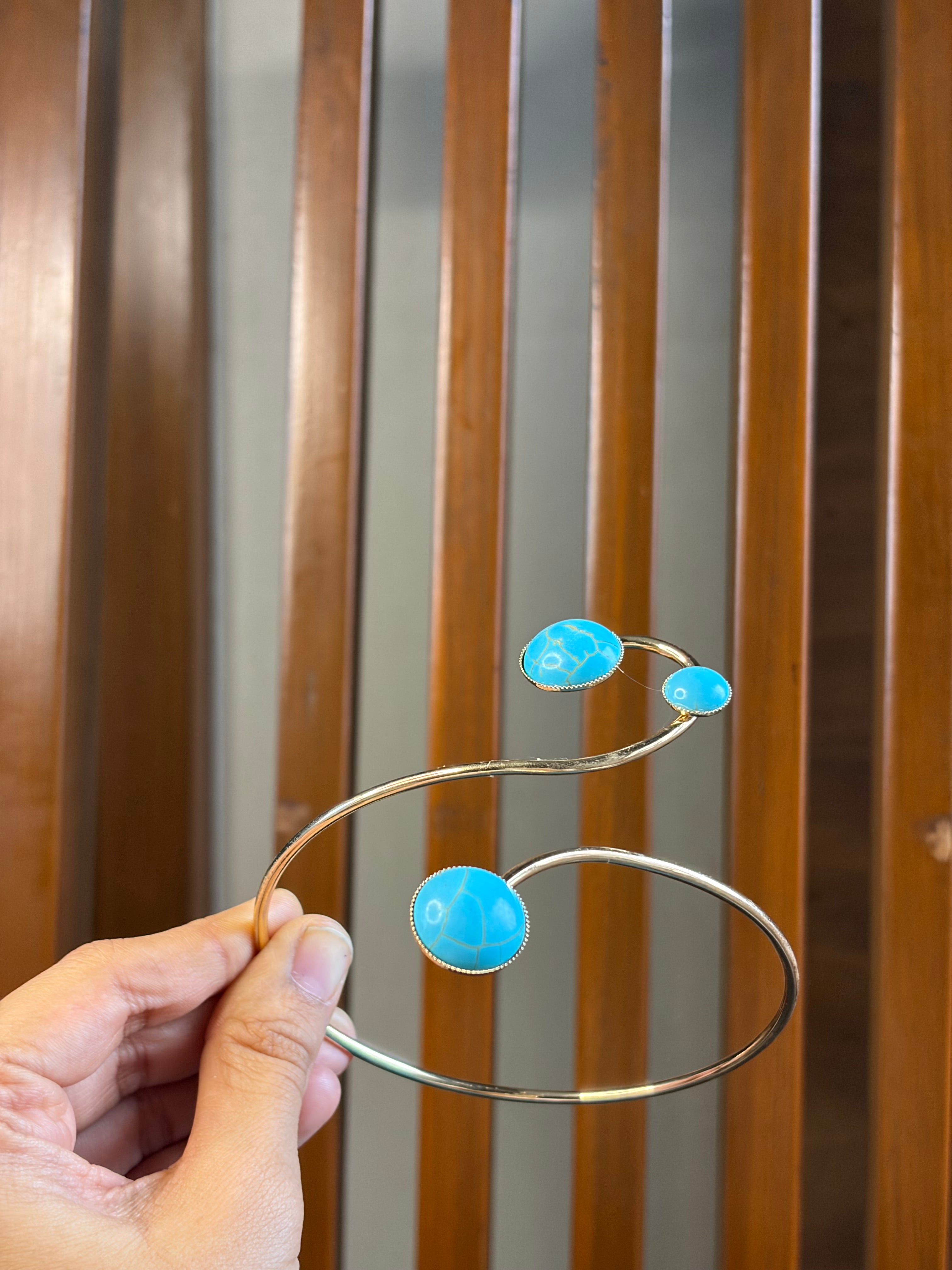 Ocean Stone Cuff