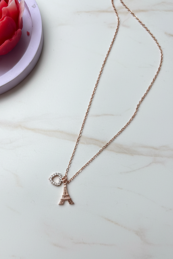 Paris Love Necklace
