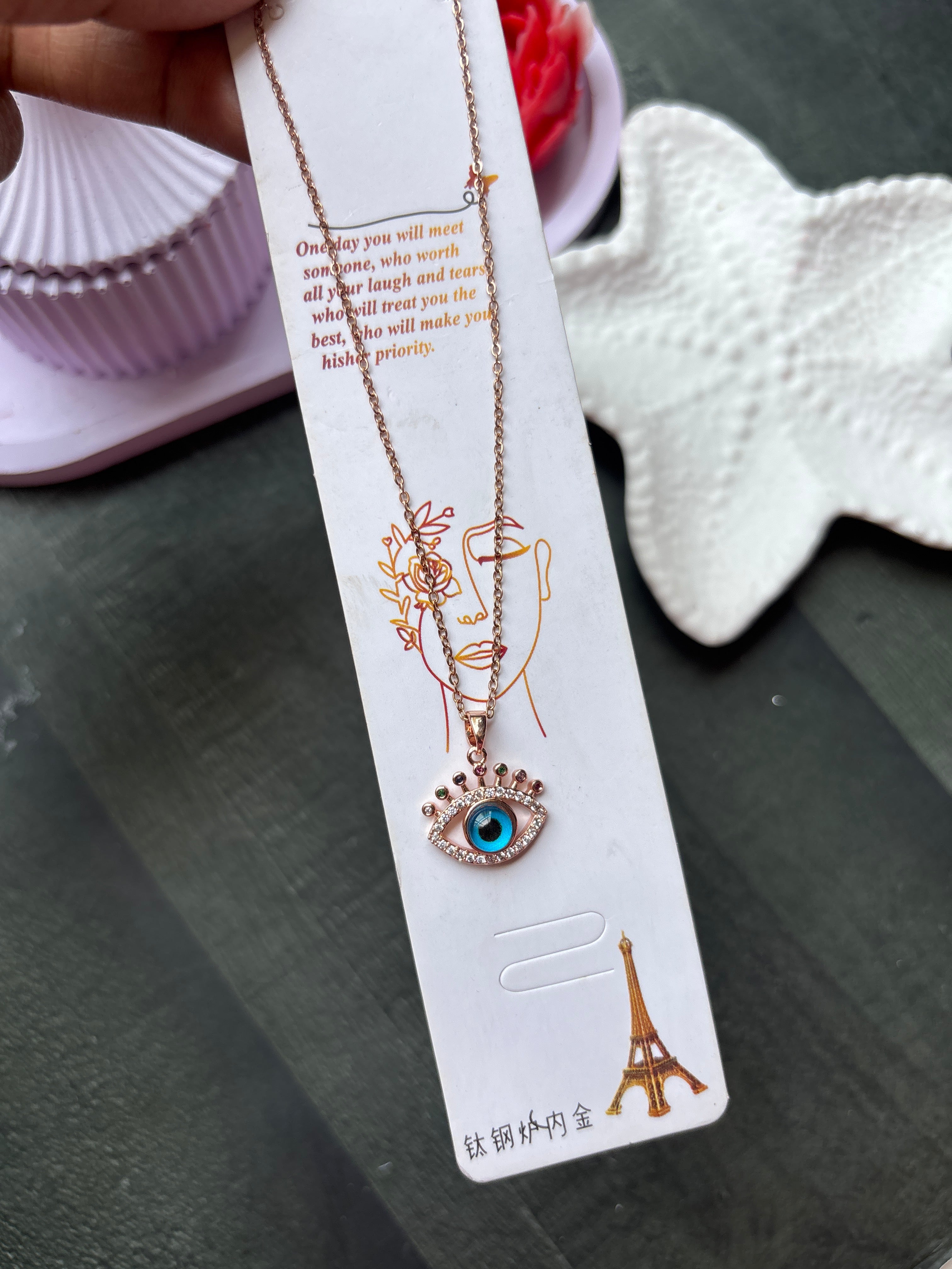 Evil Eye Charm Necklace