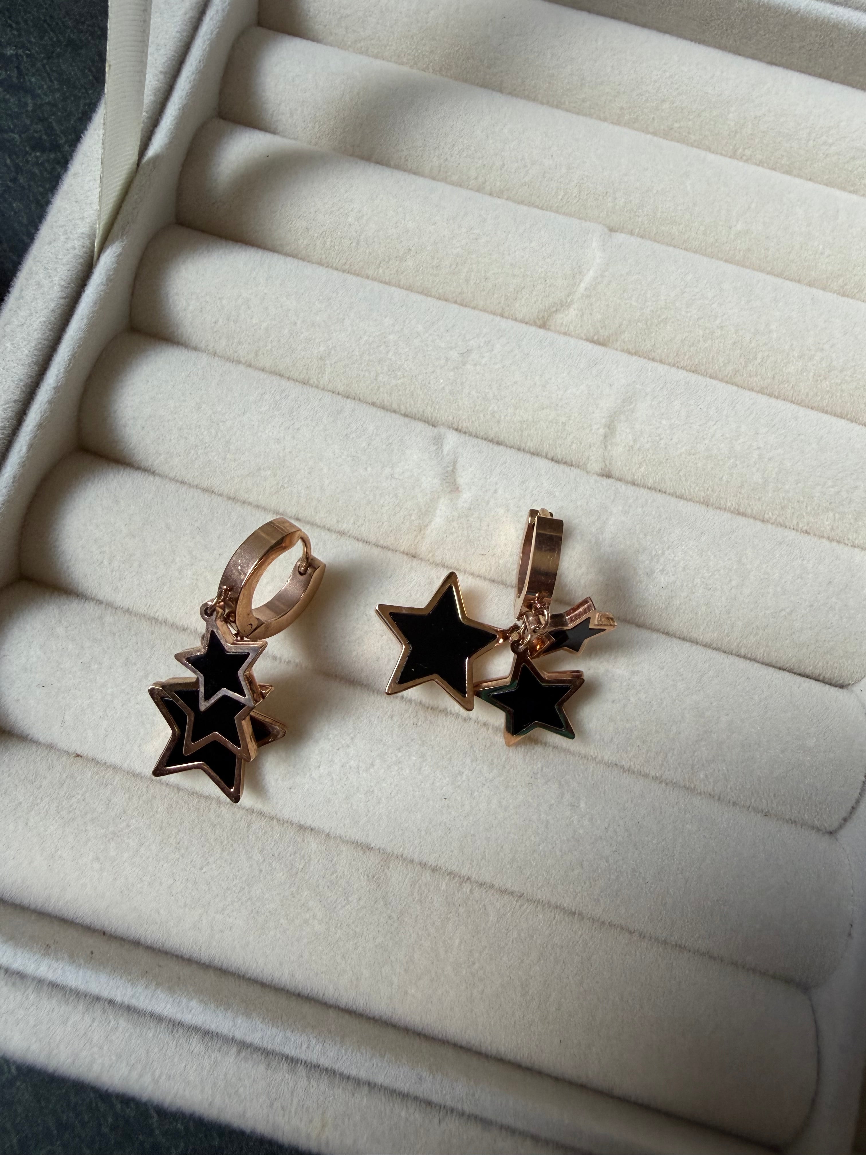 Midnight Star Earrings