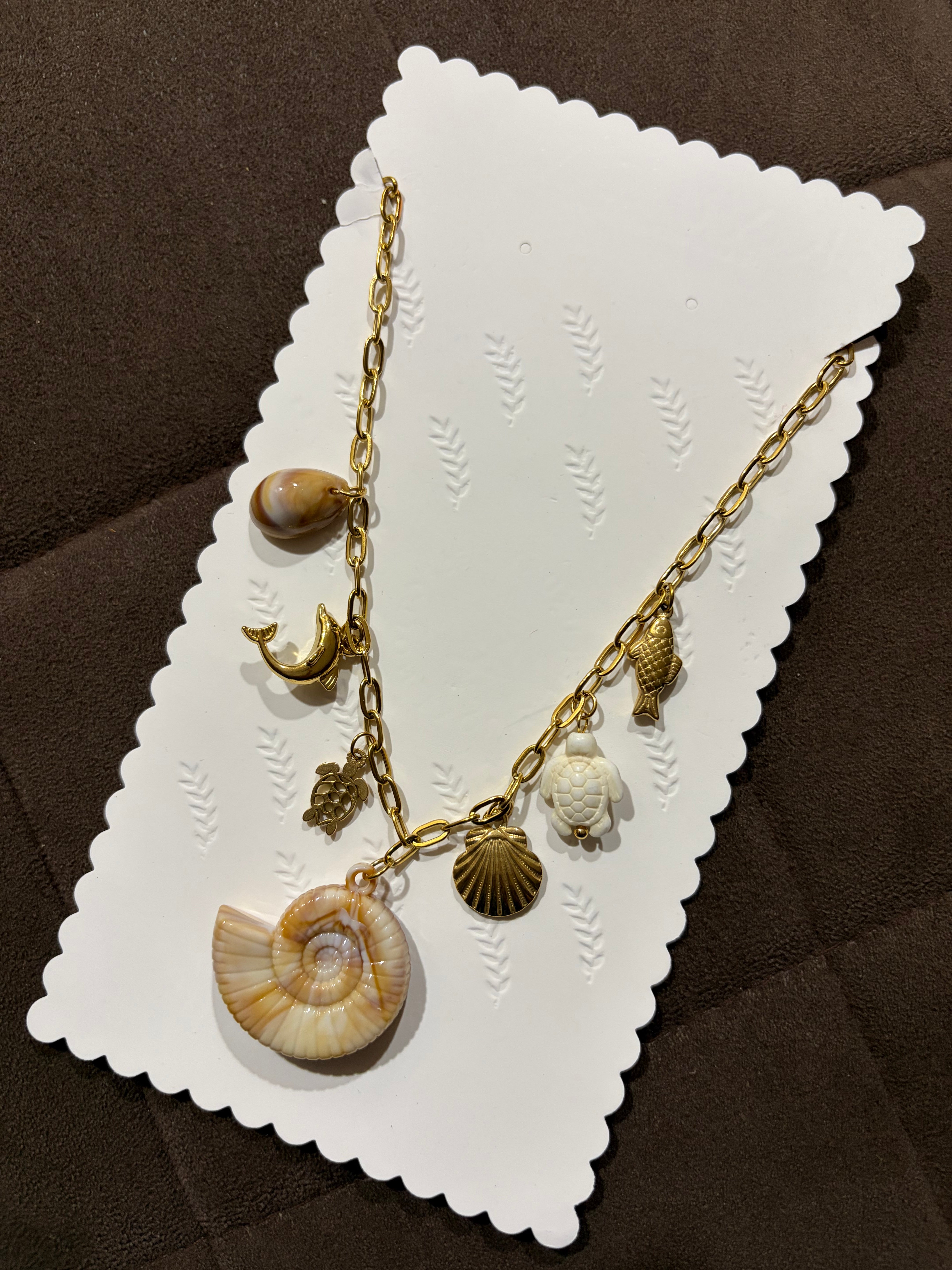 Sea Charm Beach Necklace
