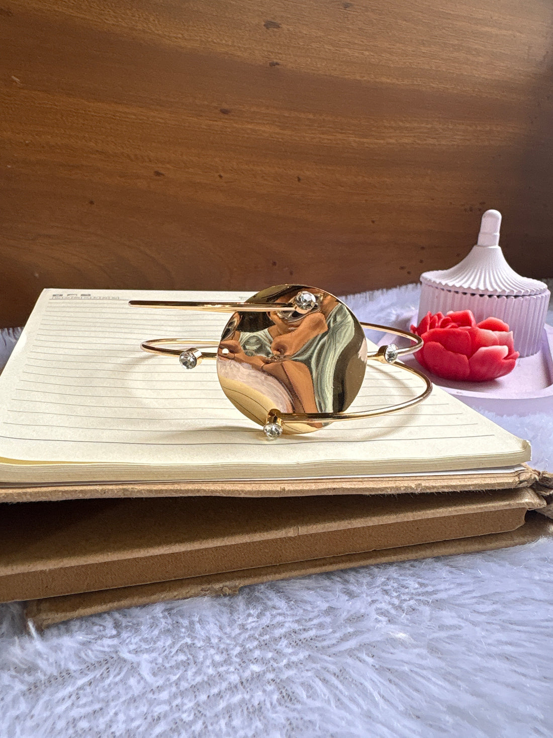 Golden Swirl Armcuff