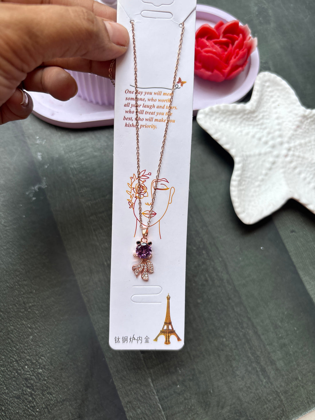 Spark Stone Necklace