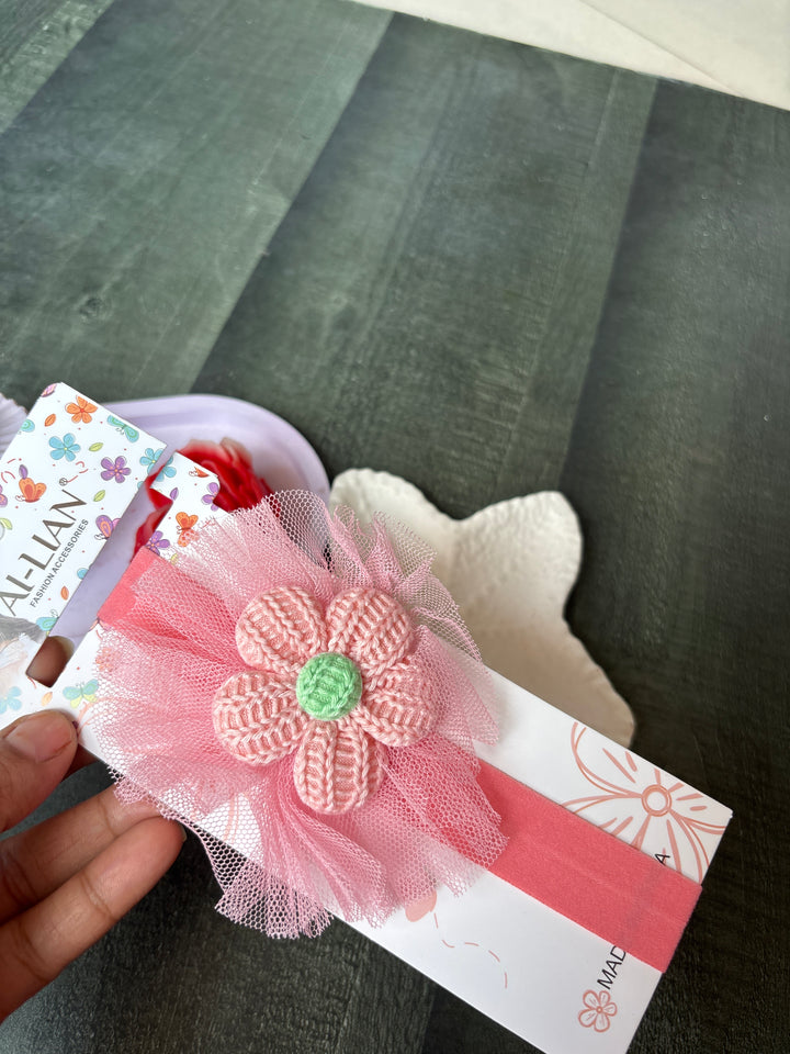 Floral Princess Hairband Pink