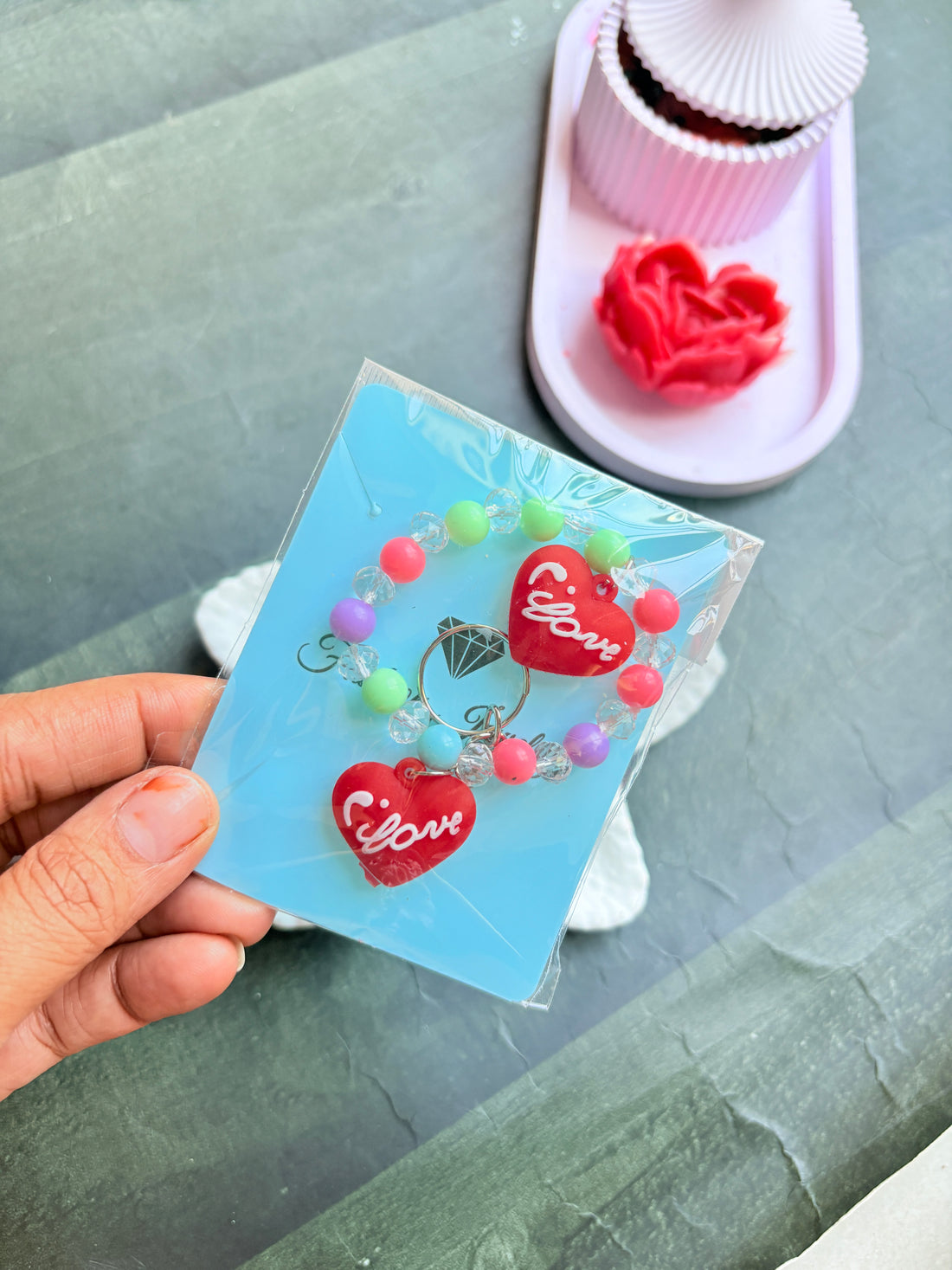 Love Charm Pop Bracelet set