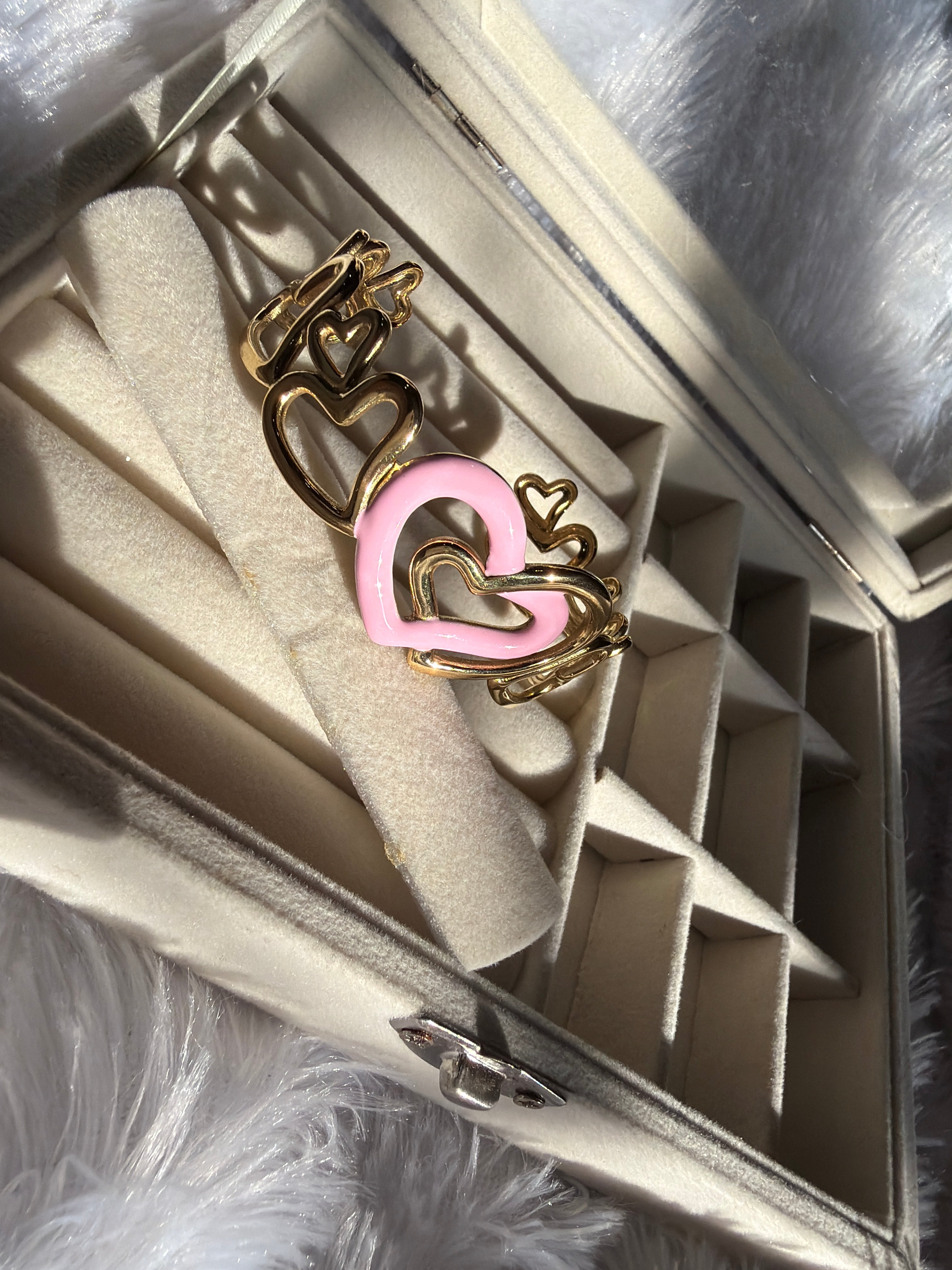Pink Heart Handcuff