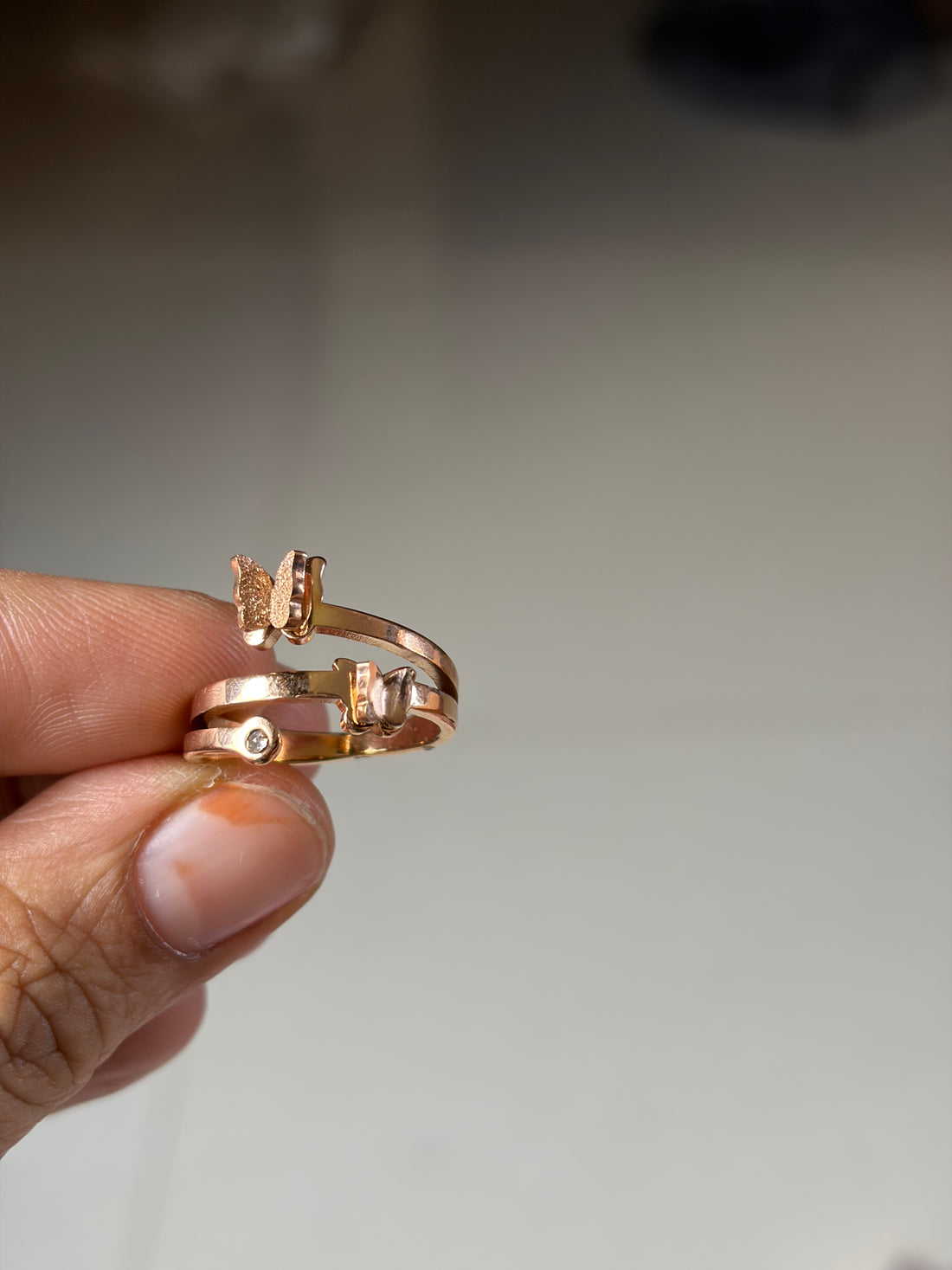Butterfly Glow Ring