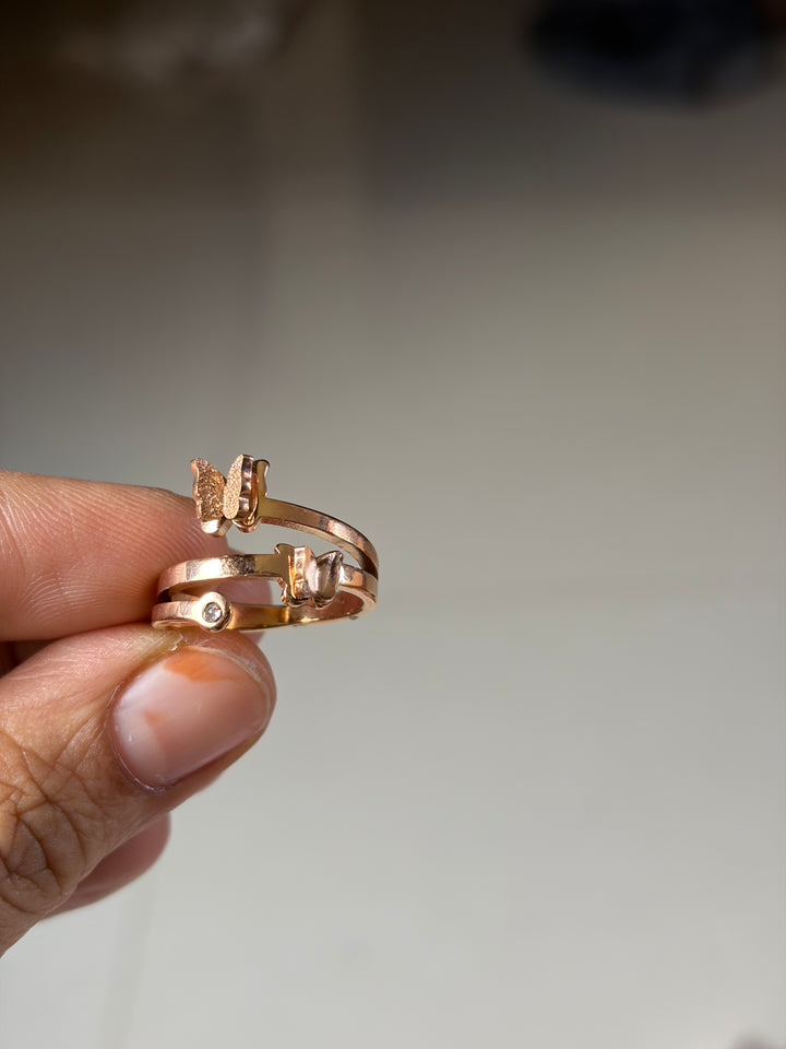 Butterfly Glow Ring