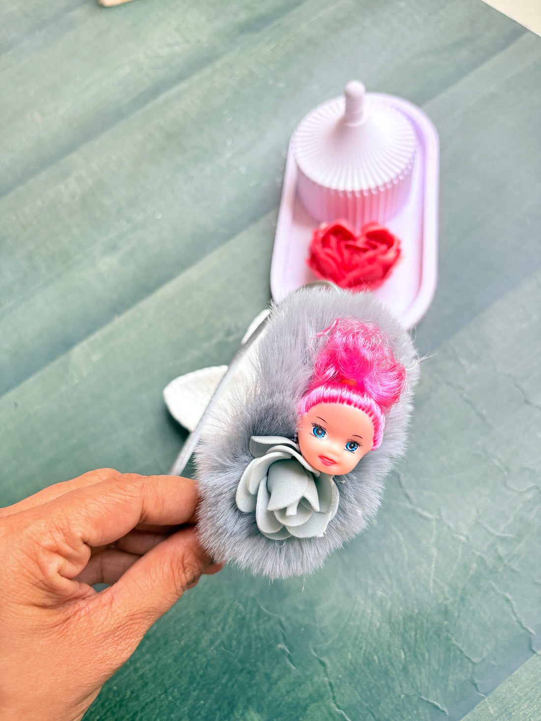 Barbie Pop Hairpin Grey